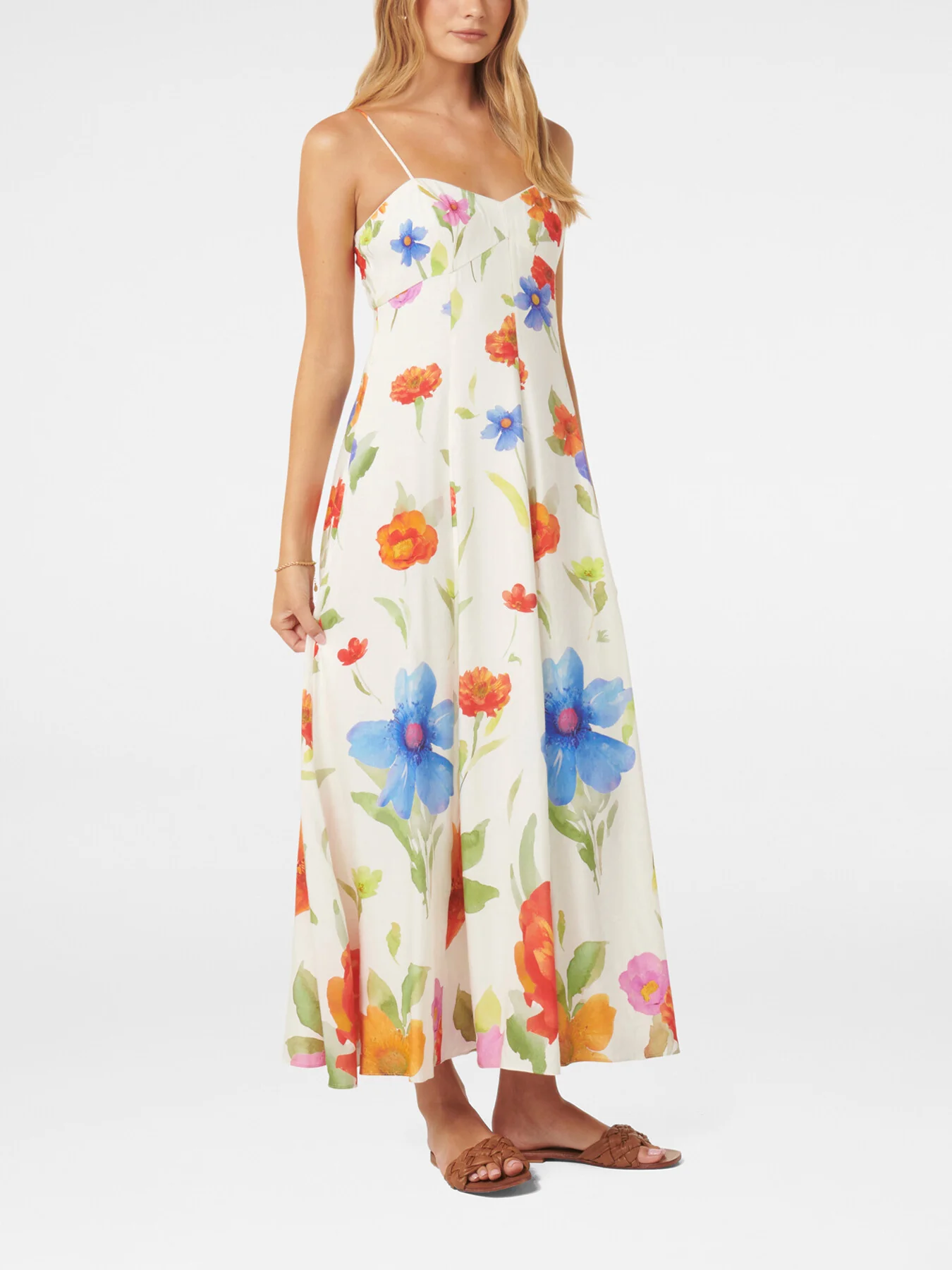 Vayda Strap Midi Sun Dress - Image 5