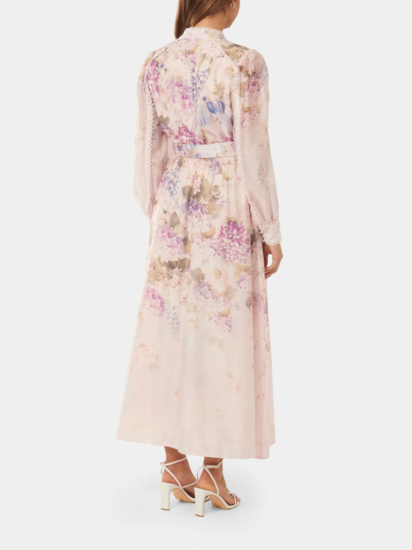 Peyton Trim Detail Midi Dress - Image 3