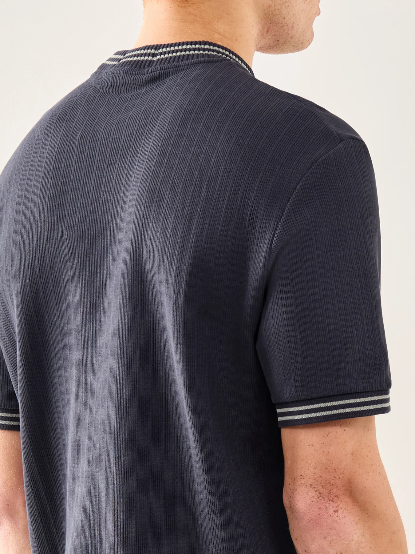 Ribbed Jersey T-Shirt - Image 3