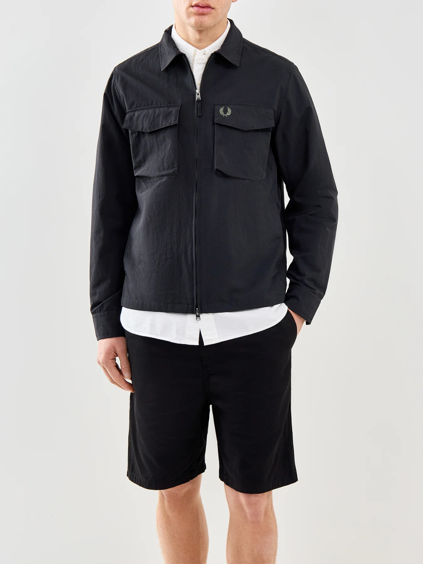 Ripstop Overshirt Black - Image 4
