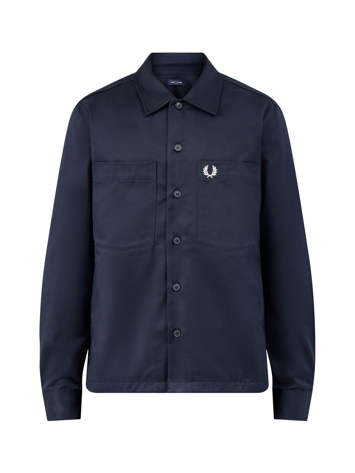 Twill Overshirt Navy