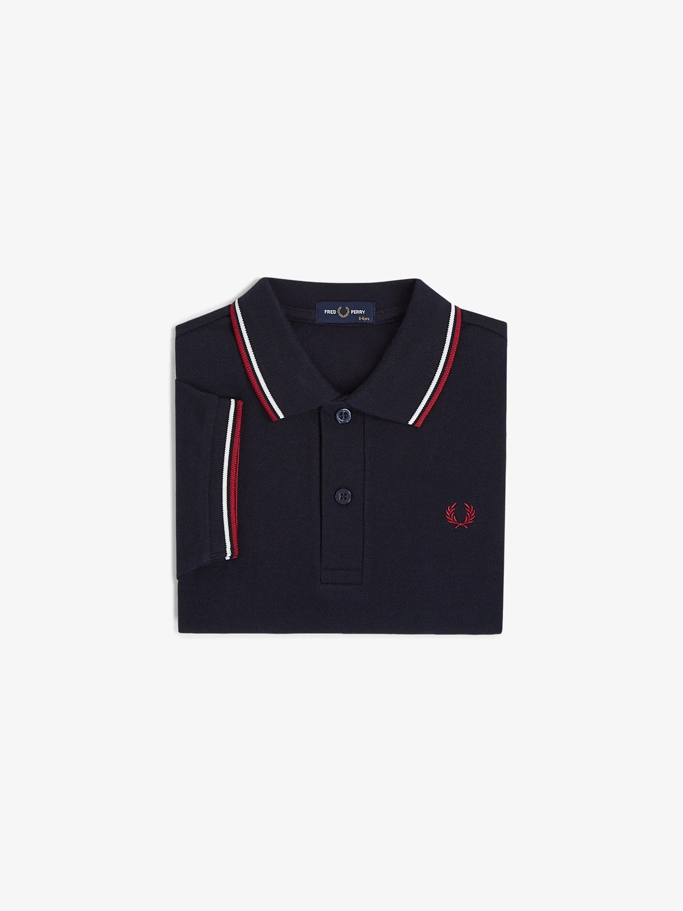 Twin Tipped Polo Shirt Black - Image 9