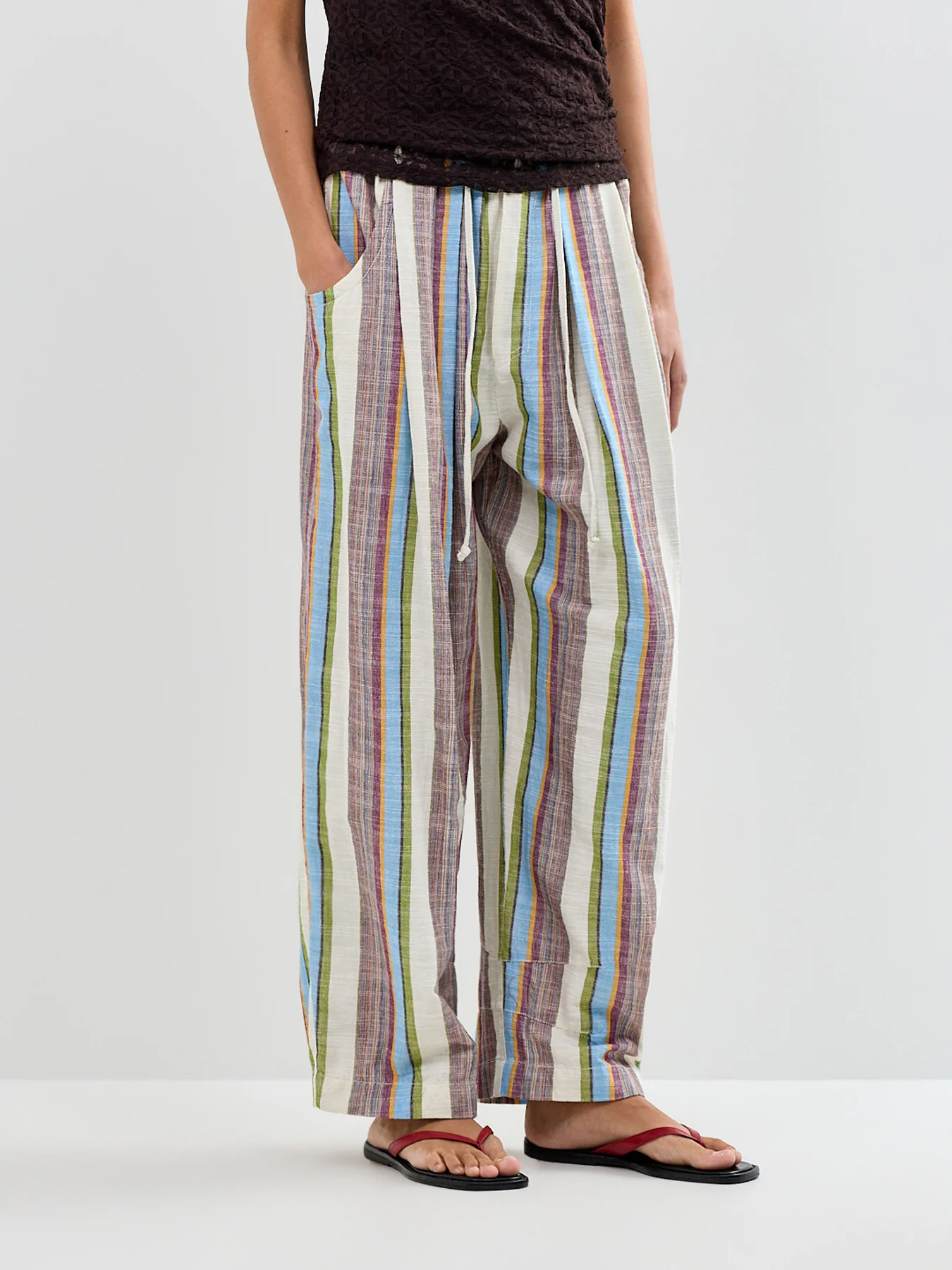 Chambers Stripe Trousers Striped - Image 4