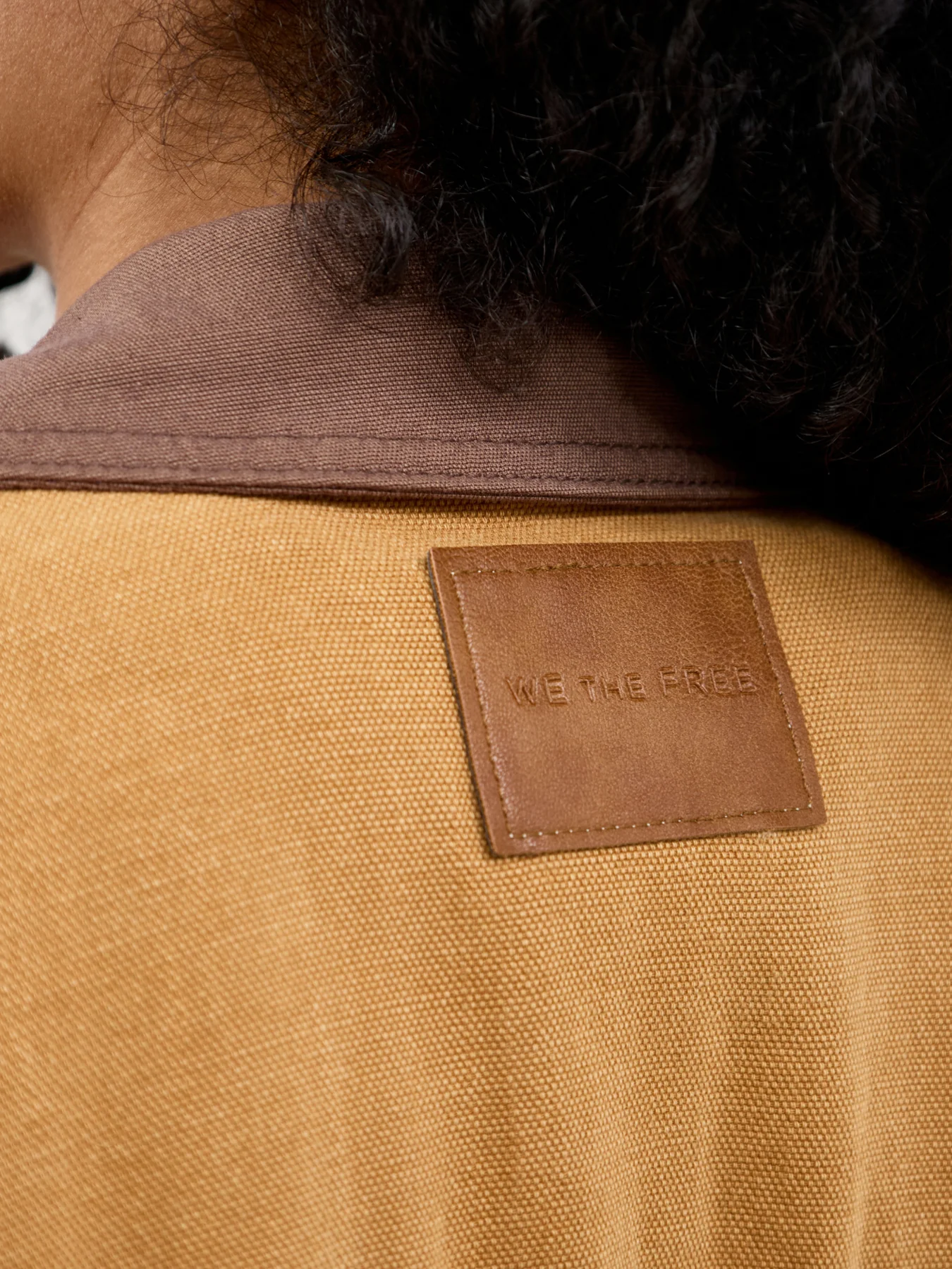 Lemon Denim Jacket Orange - Image 3