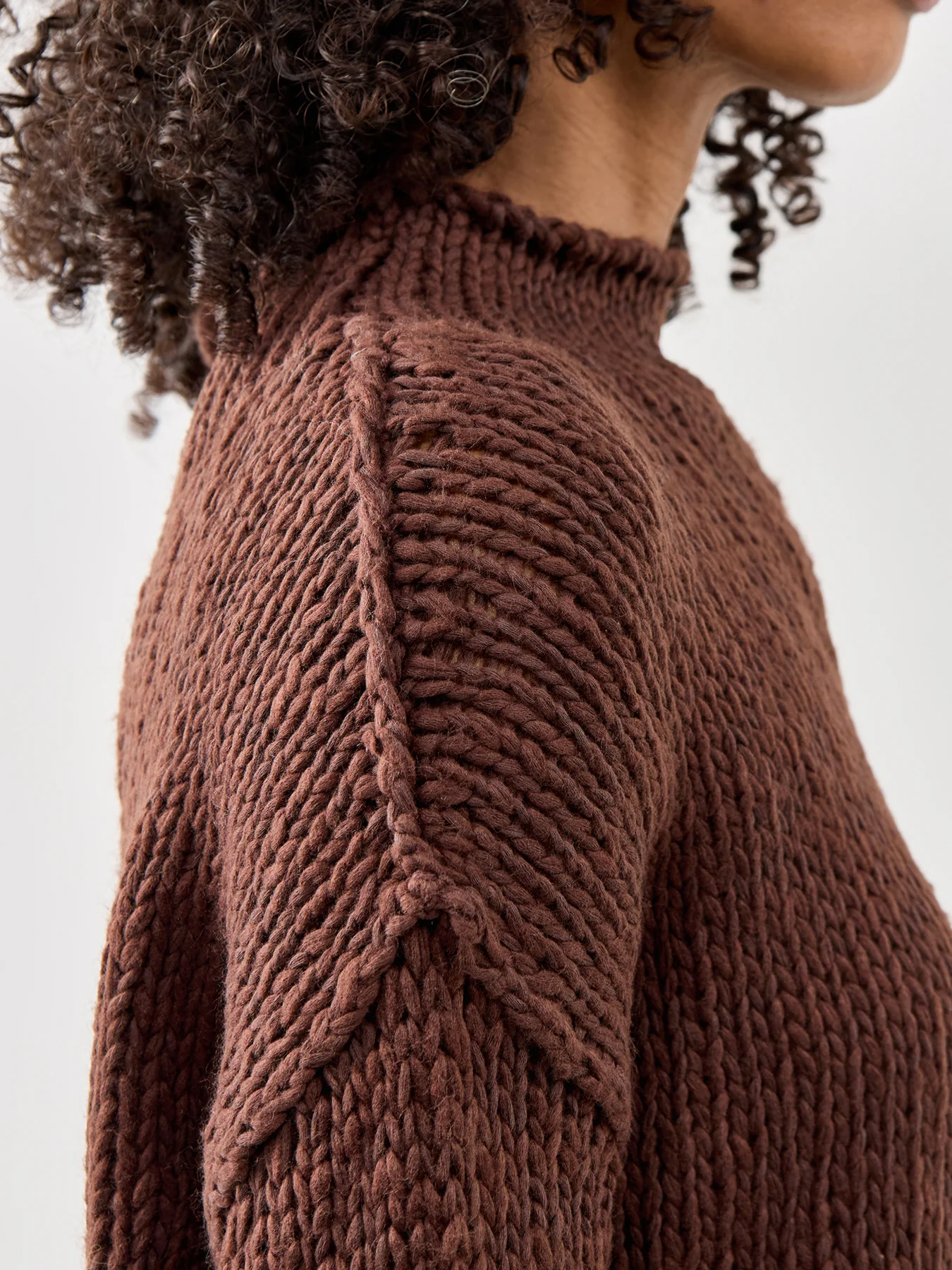 Opal Sweater Brown - Image 3