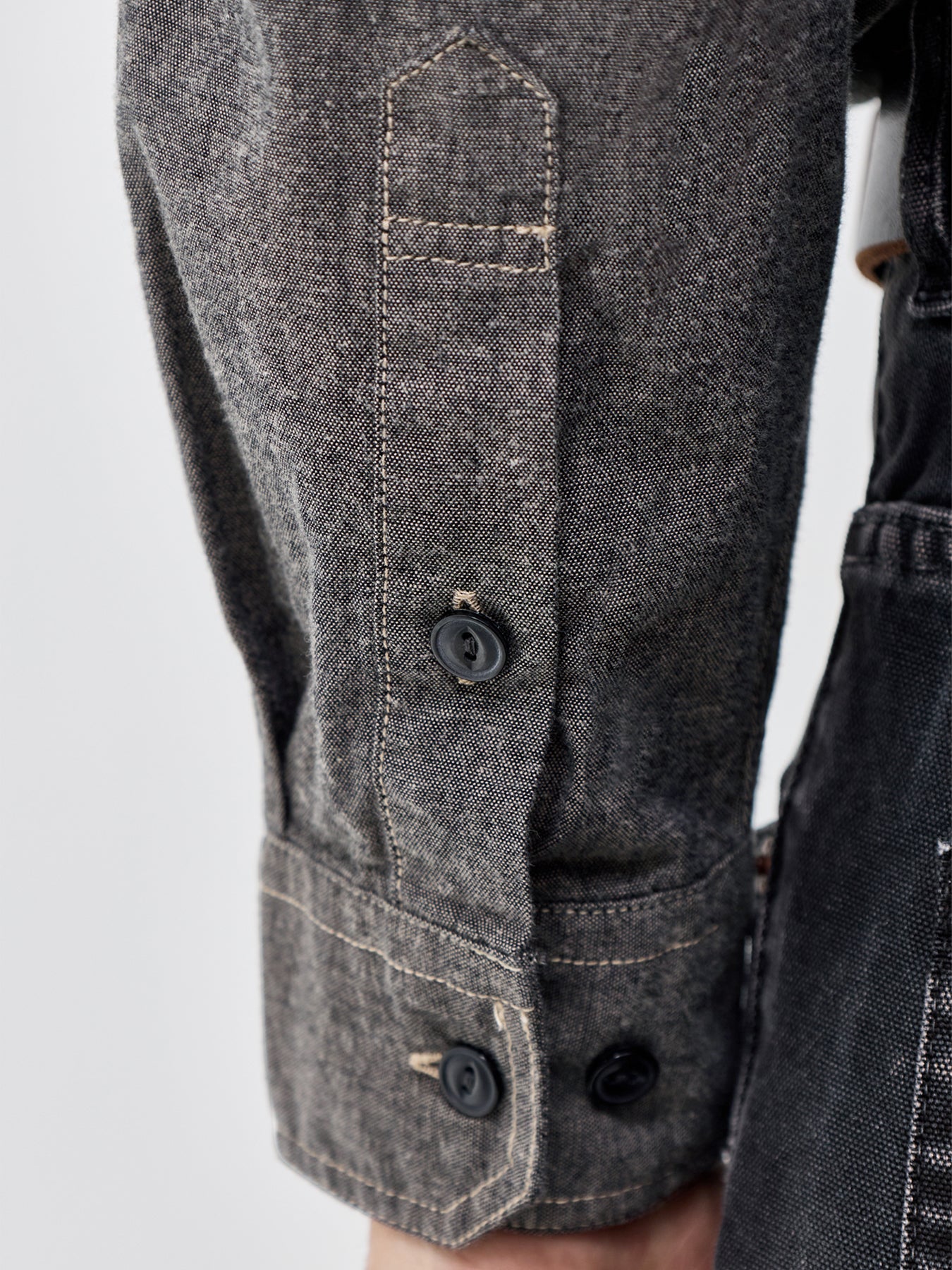 1920S Chambray Work Shirt - Image 3