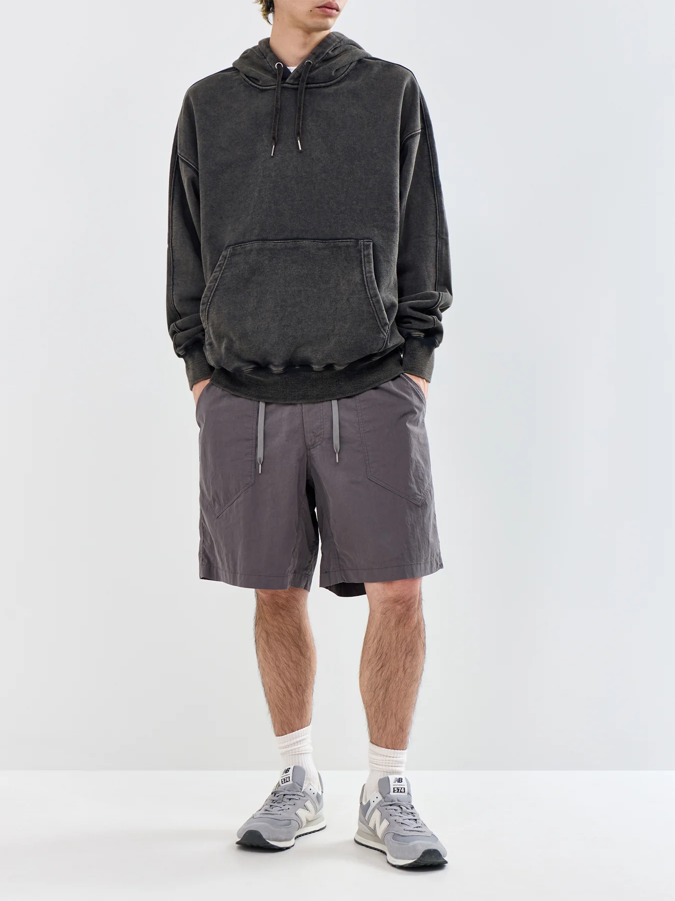 Fatigue Shorts Grey - Image 2