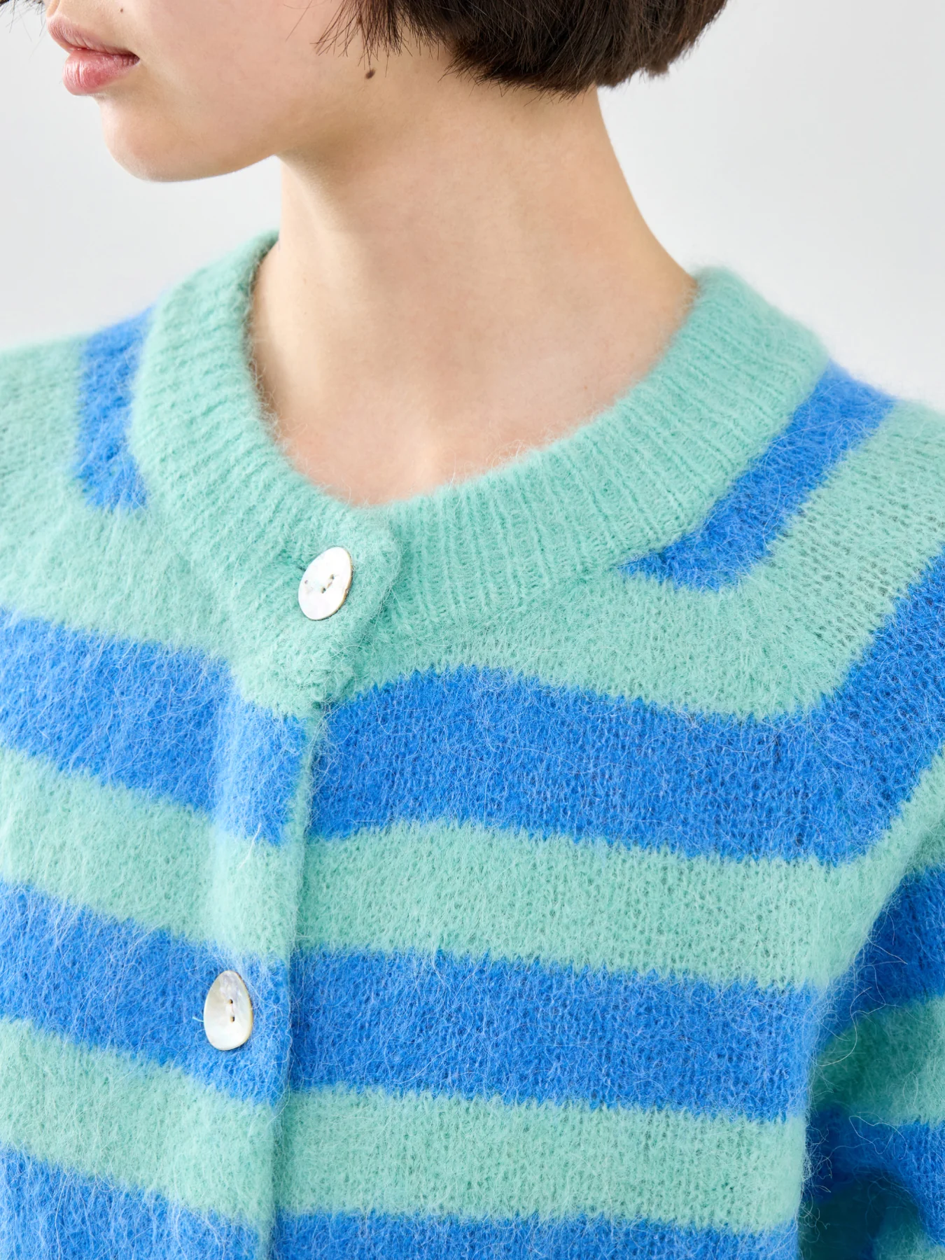 Azur Striped Cardigan - Image 3