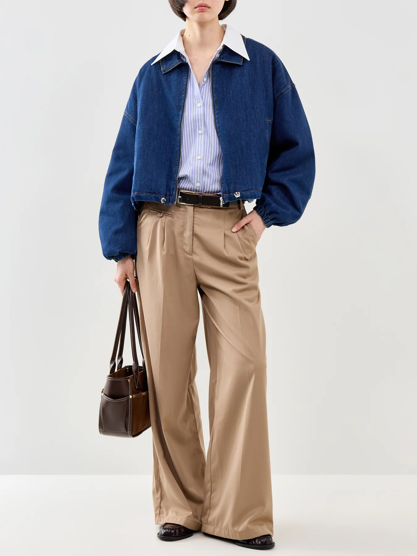 Itacare Denim Bomber Jacket - Image 2