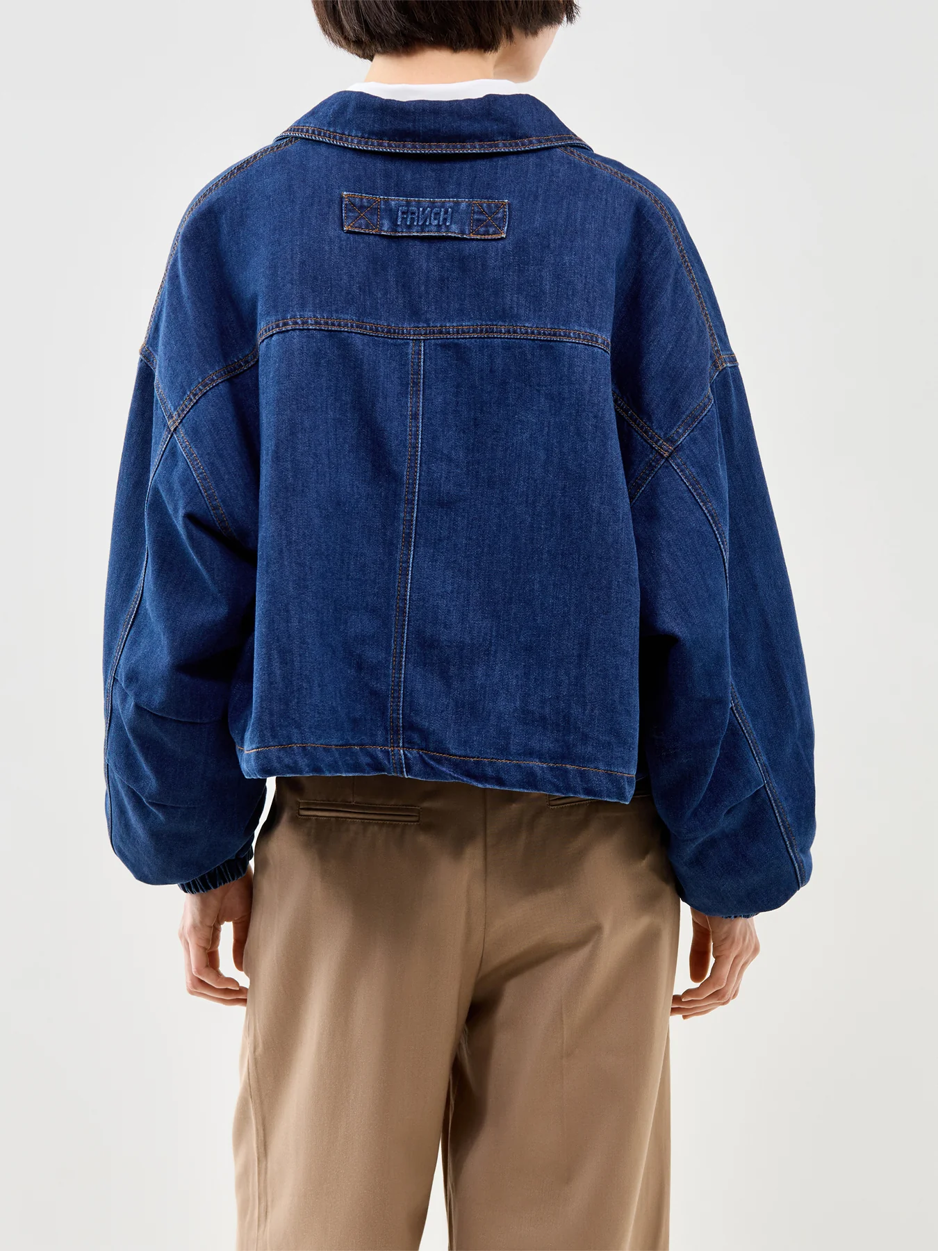 Itacare Denim Bomber Jacket - Image 5