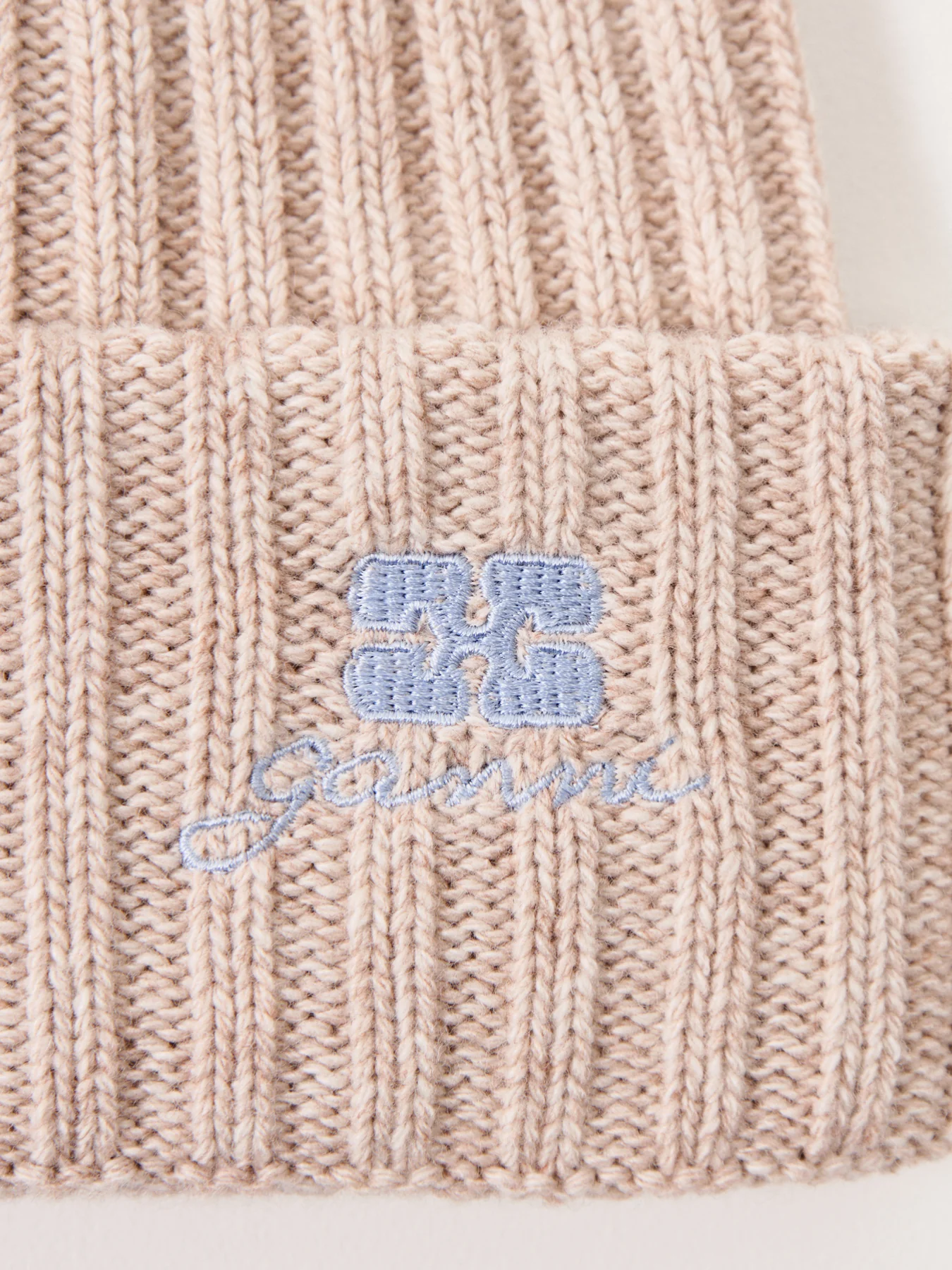 Core Future Wool Knit Beanie Tan - Image 3
