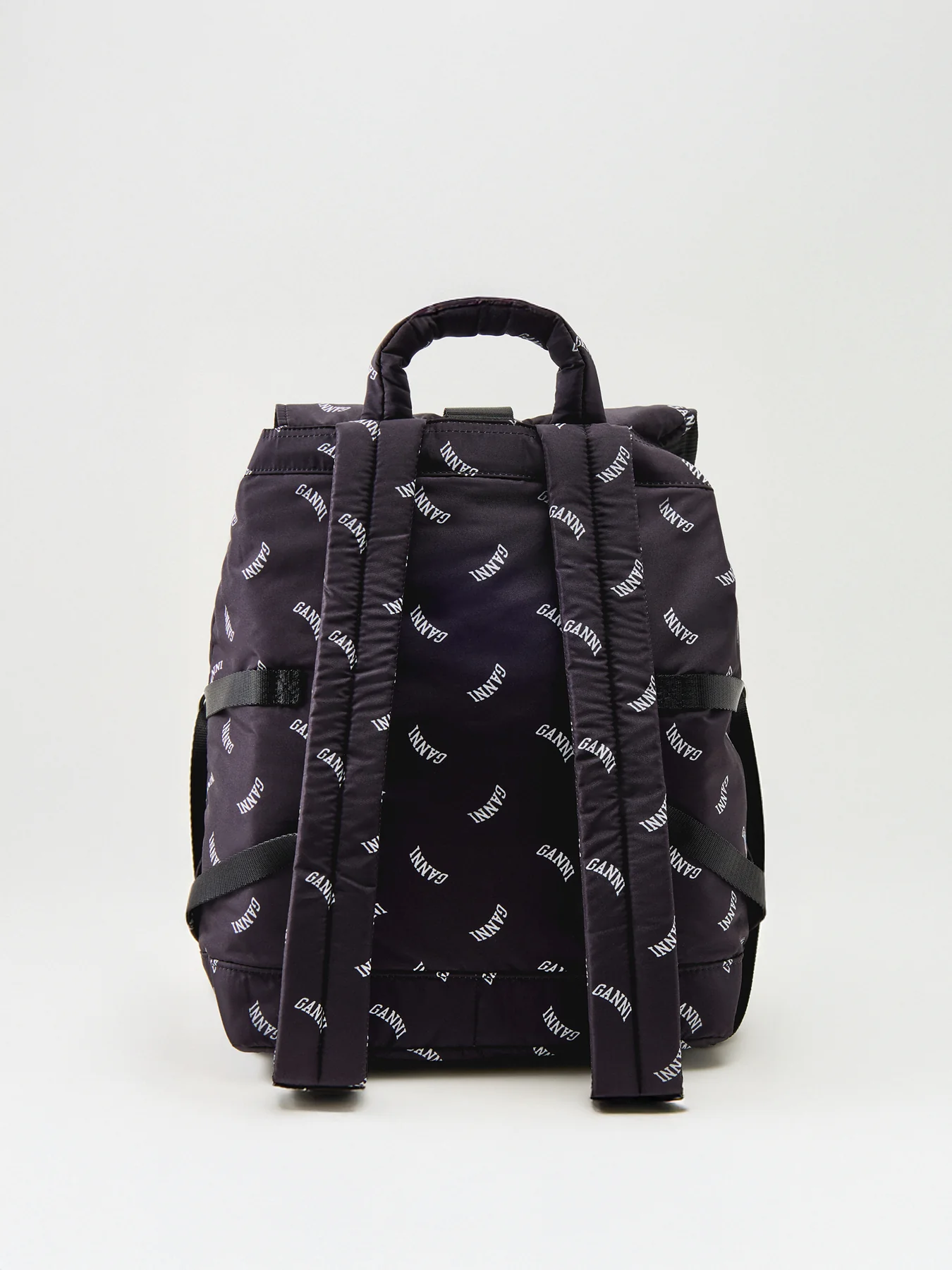 Logo Canvas Backpack Black - Image 2