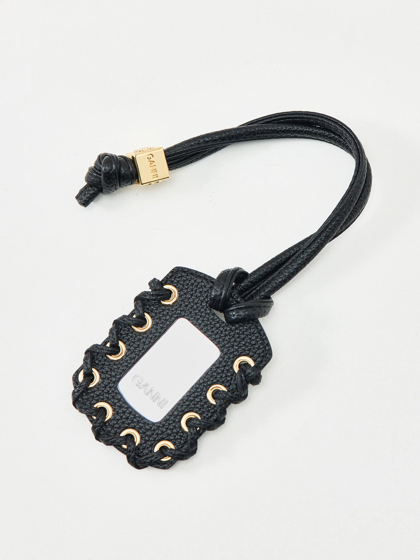 Mini Grained Crossbody Bag Black - Image 5