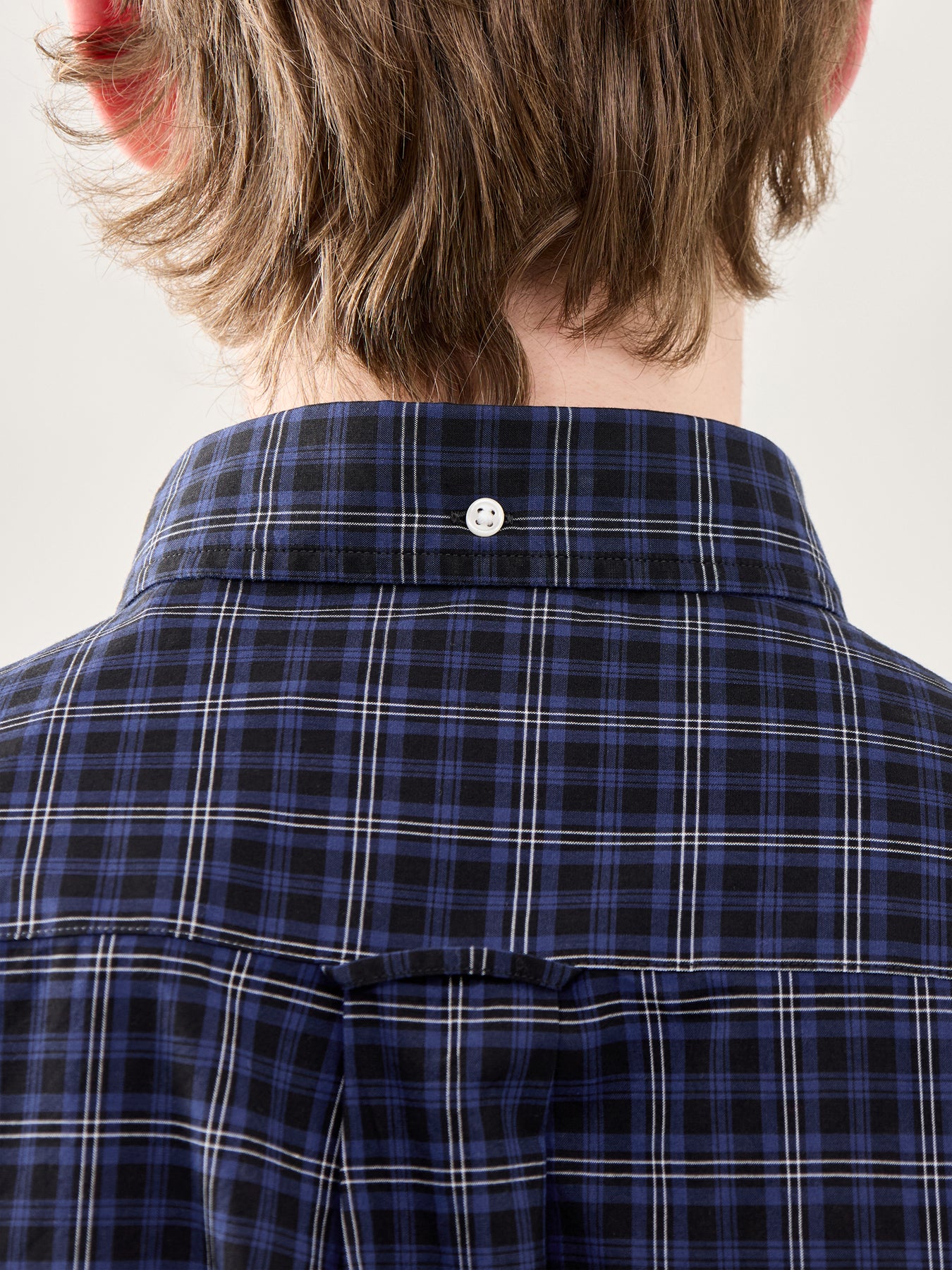 Classic Poplin Check Shirt - Image 3