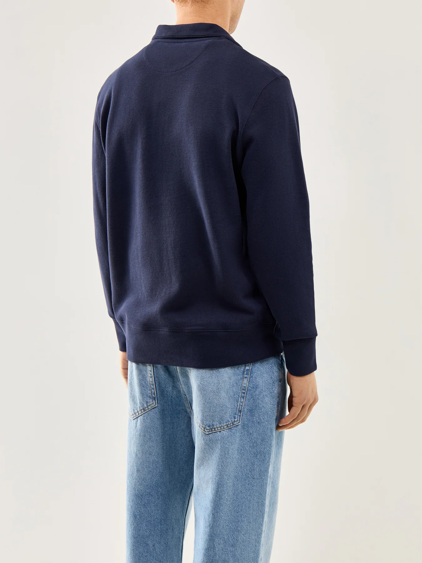 Light Sacker Half Zip Blue - Image 4