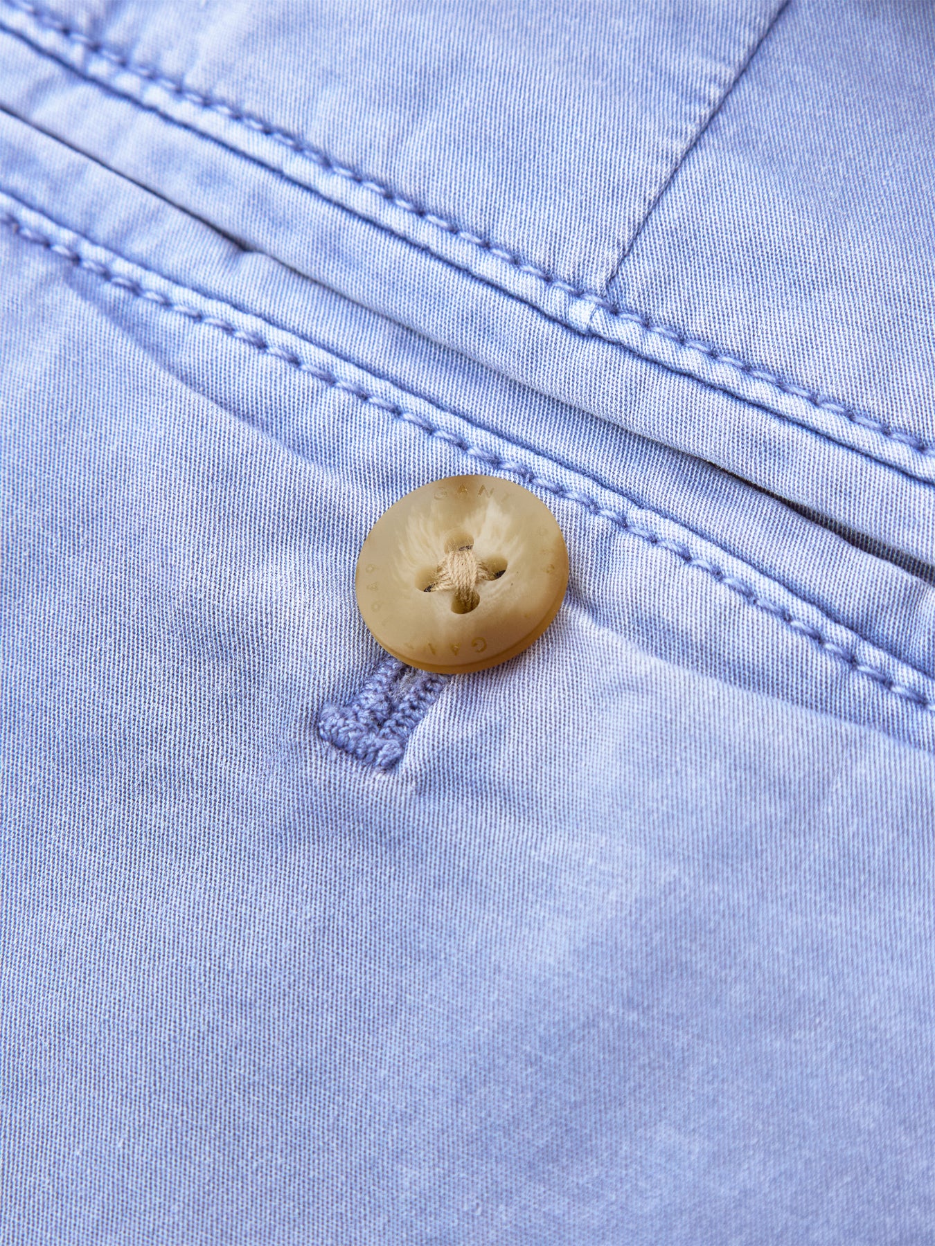 Sunfaded Chino Shorts Blue - Image 3