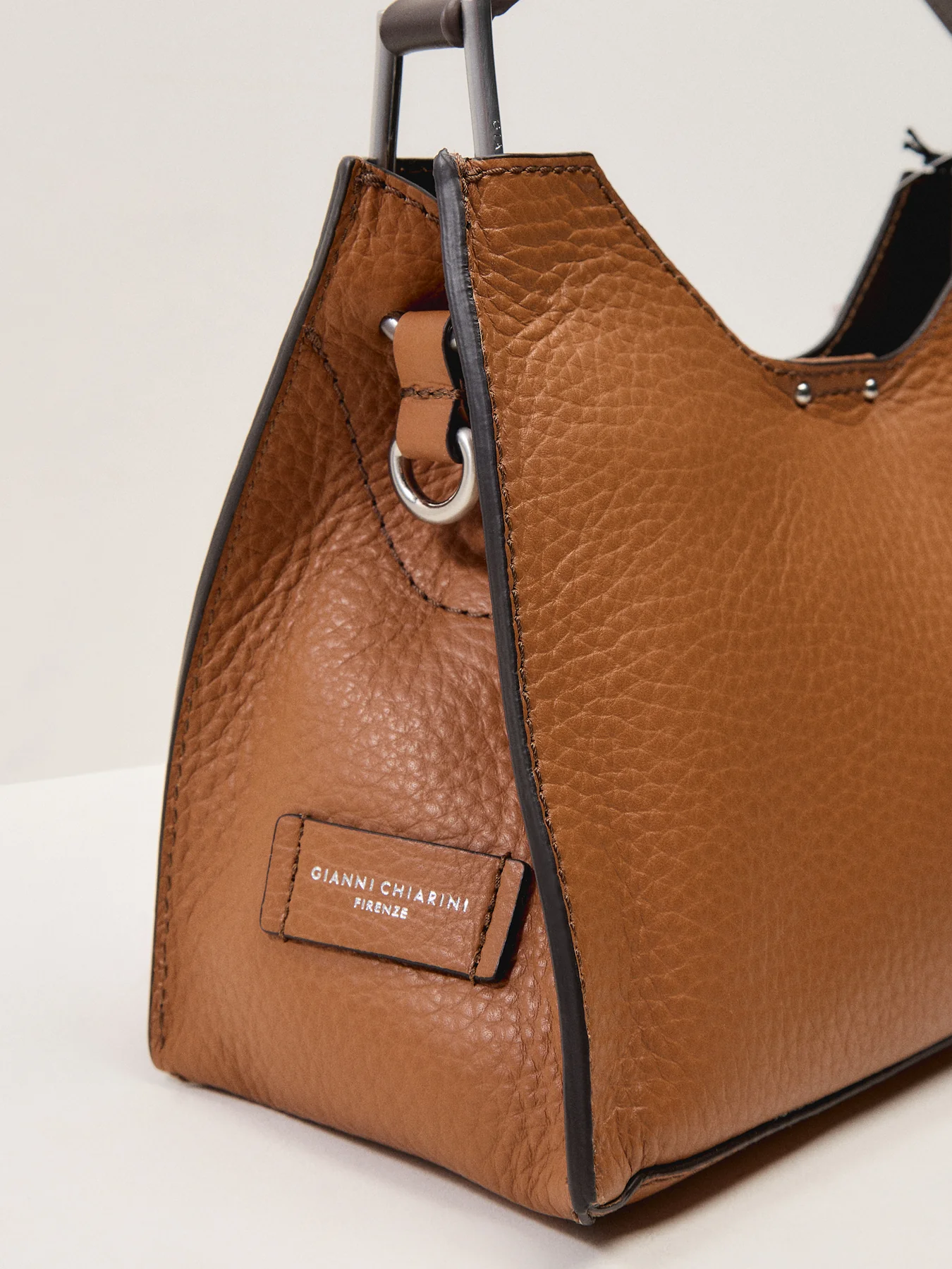 Aurora Shoulder Tote Cuoiot Moro - Image 5