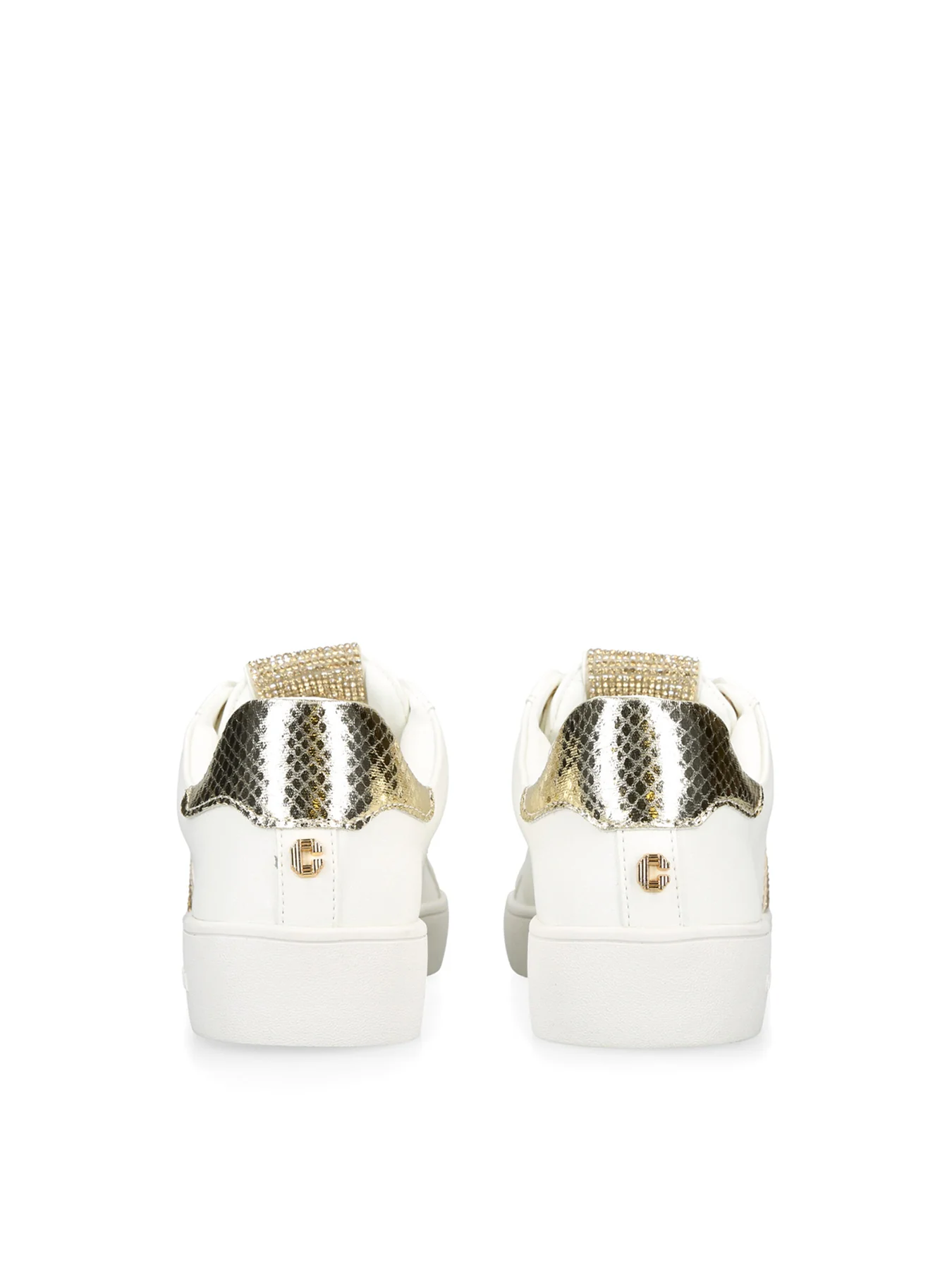 Rapid Heeled Sandals Gold - Image 3