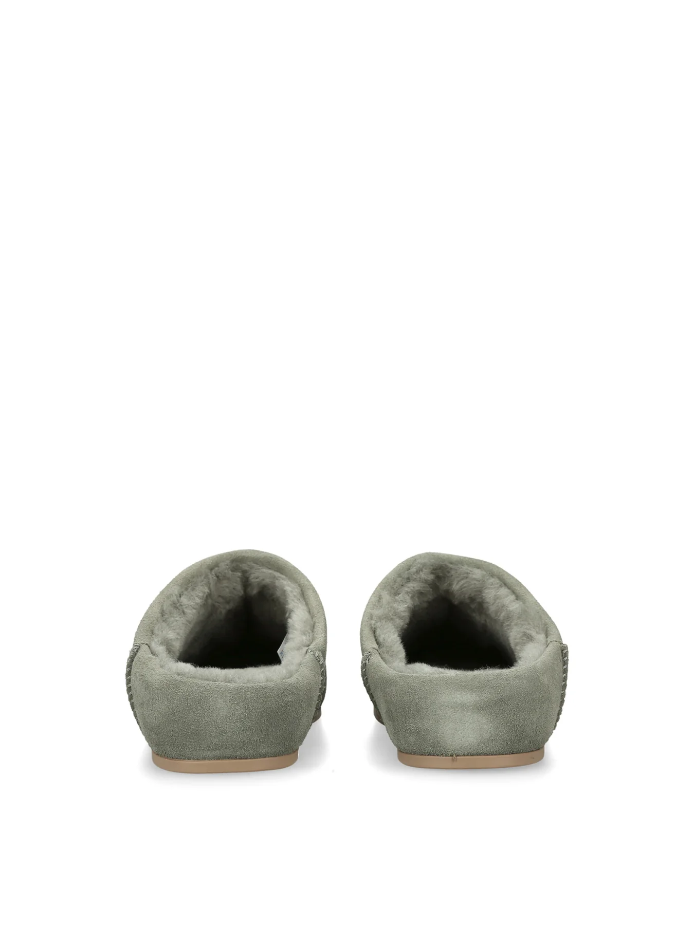 Womens Elea Slip On Shoes Green - Image 3