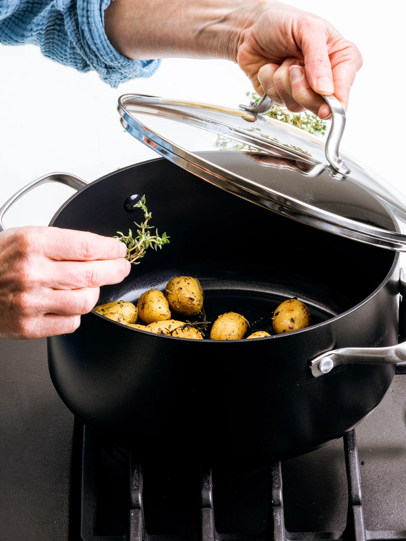 Copenhagen 3 piece Saucepan Set 16.5cm 24.5cm - Image 5