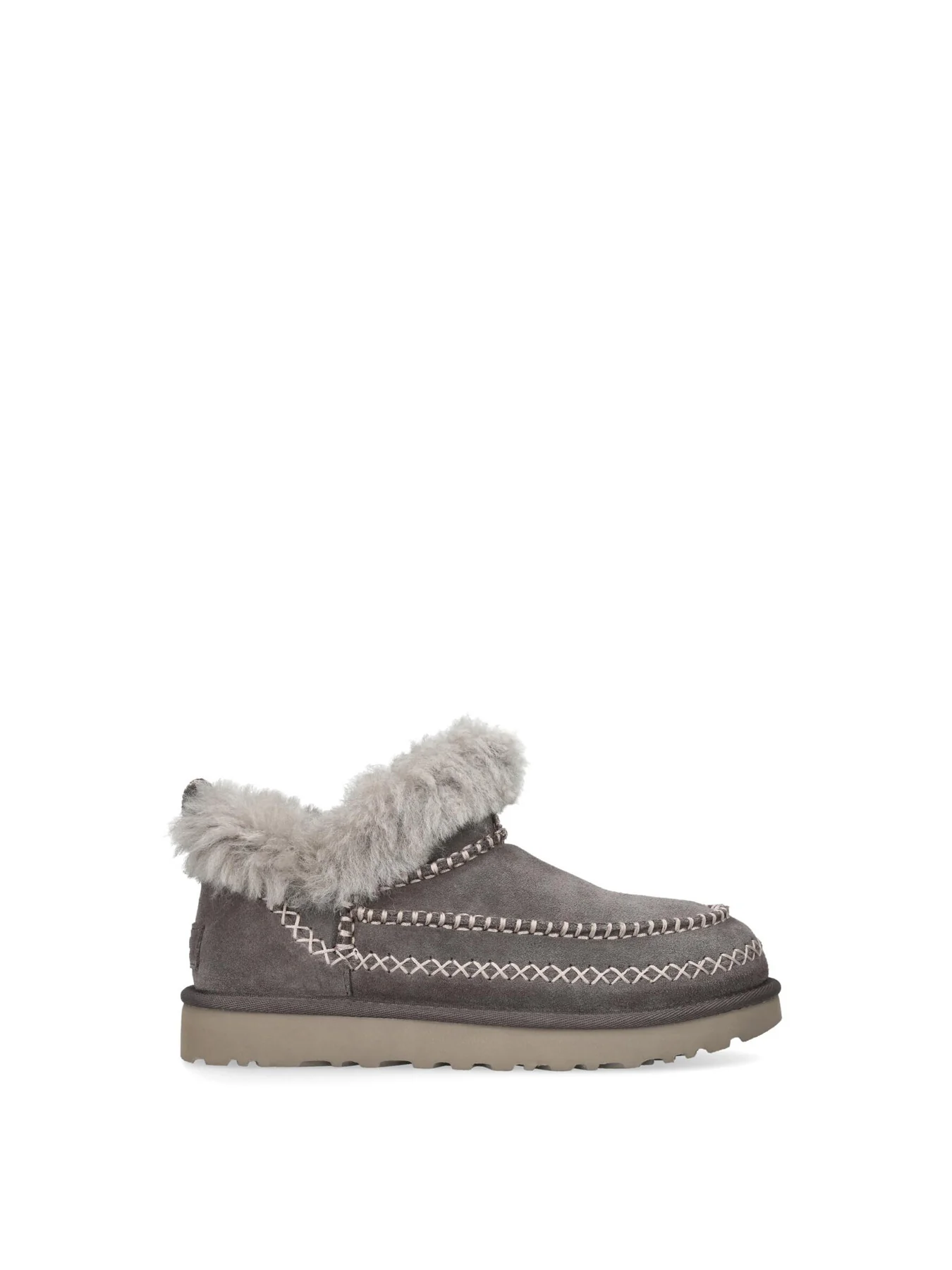 Womens Classic Ultra Mini Alpine Suede Ankle Boots - Image 4