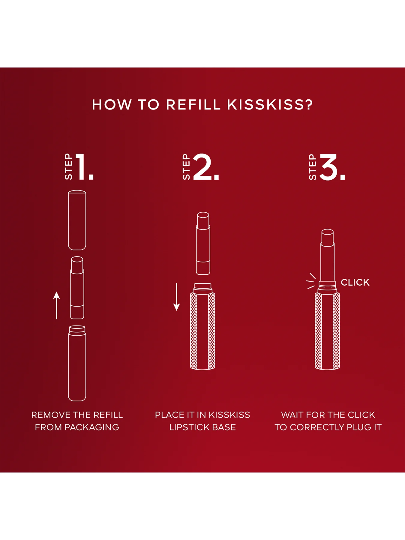KissKiss Honey Infused Intense Lipstick Refill - Image 56