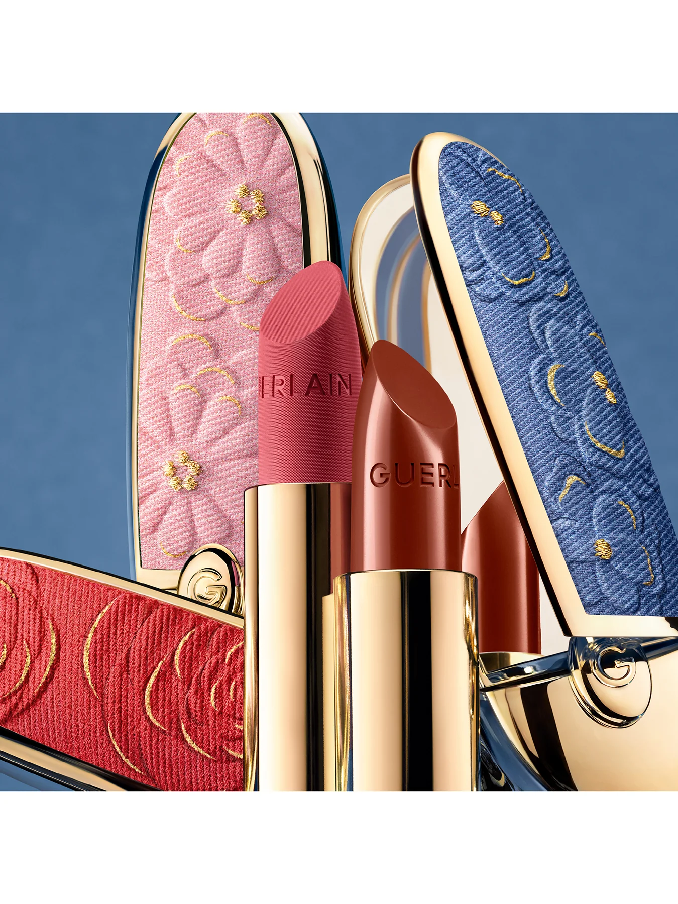 Rouge G Blooming Denim The Double Mirror Jewel Case - Image 7