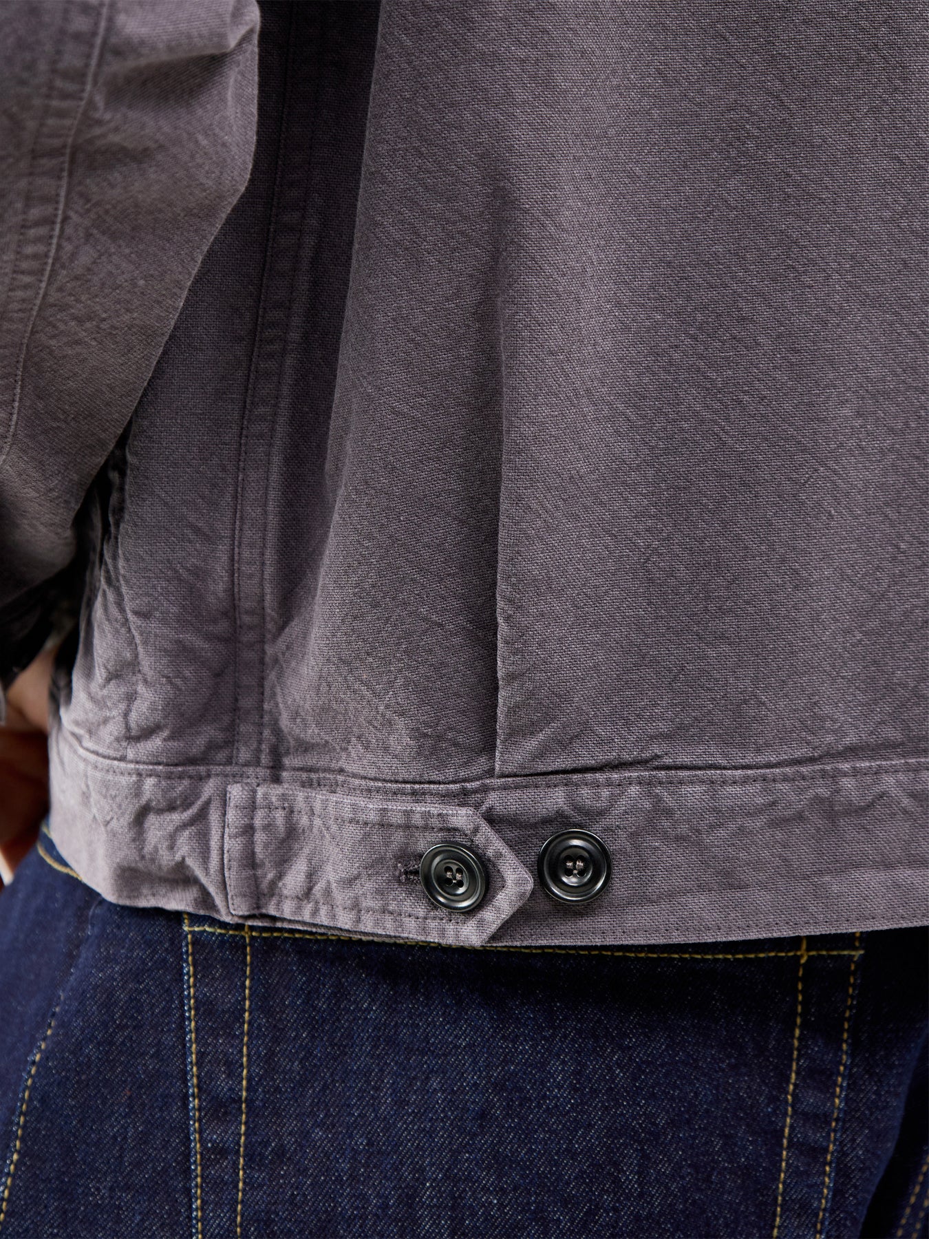 Shirt Jacket Grey - Image 3