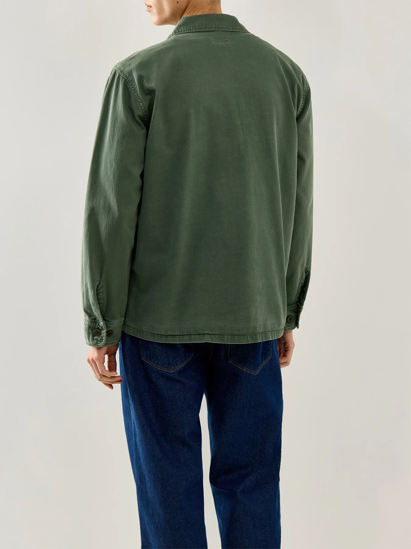 Jeffrey Herringbone Field Jacket - Image 5