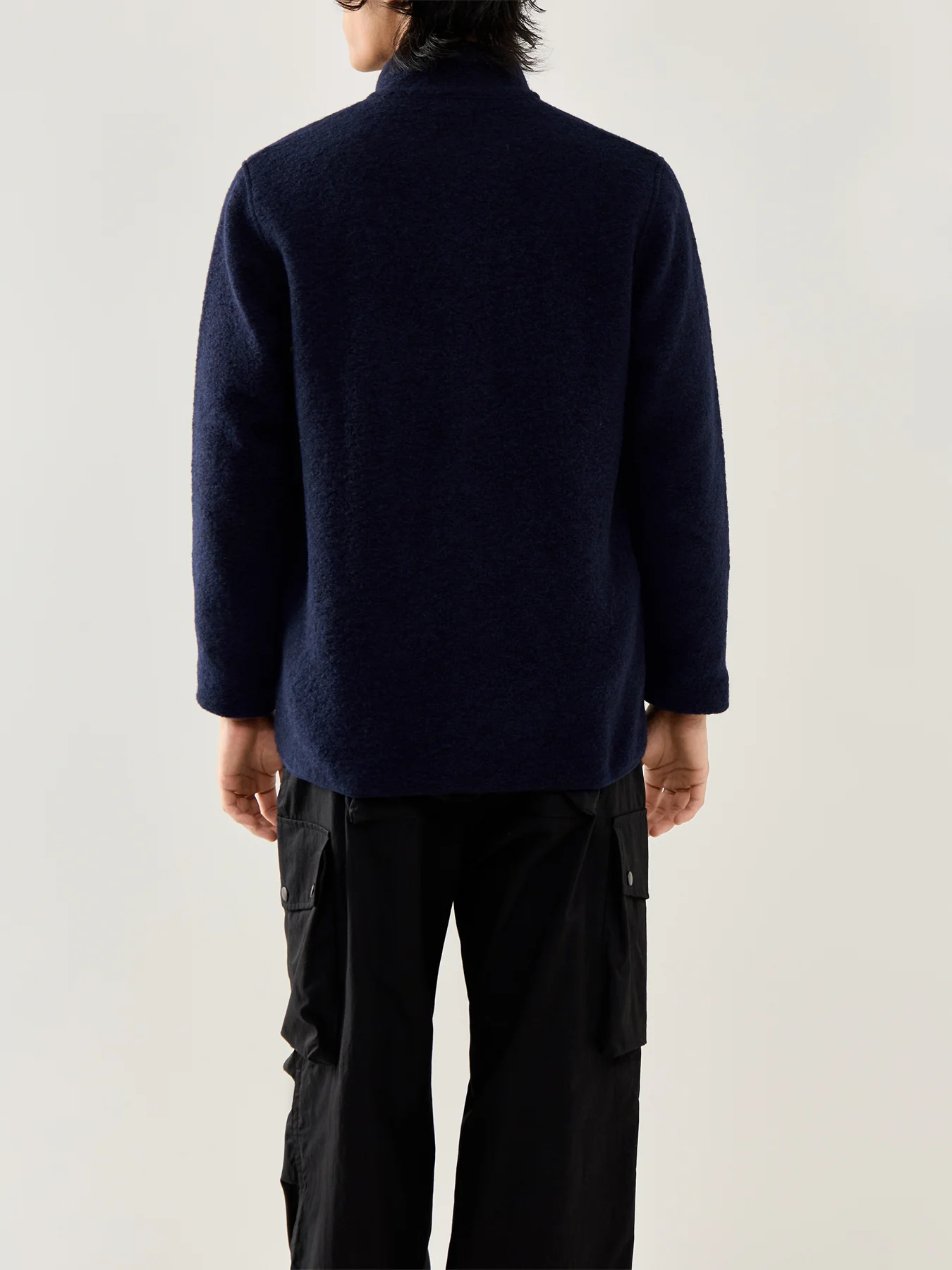 Jock Knitted Jacket Navy - Image 5