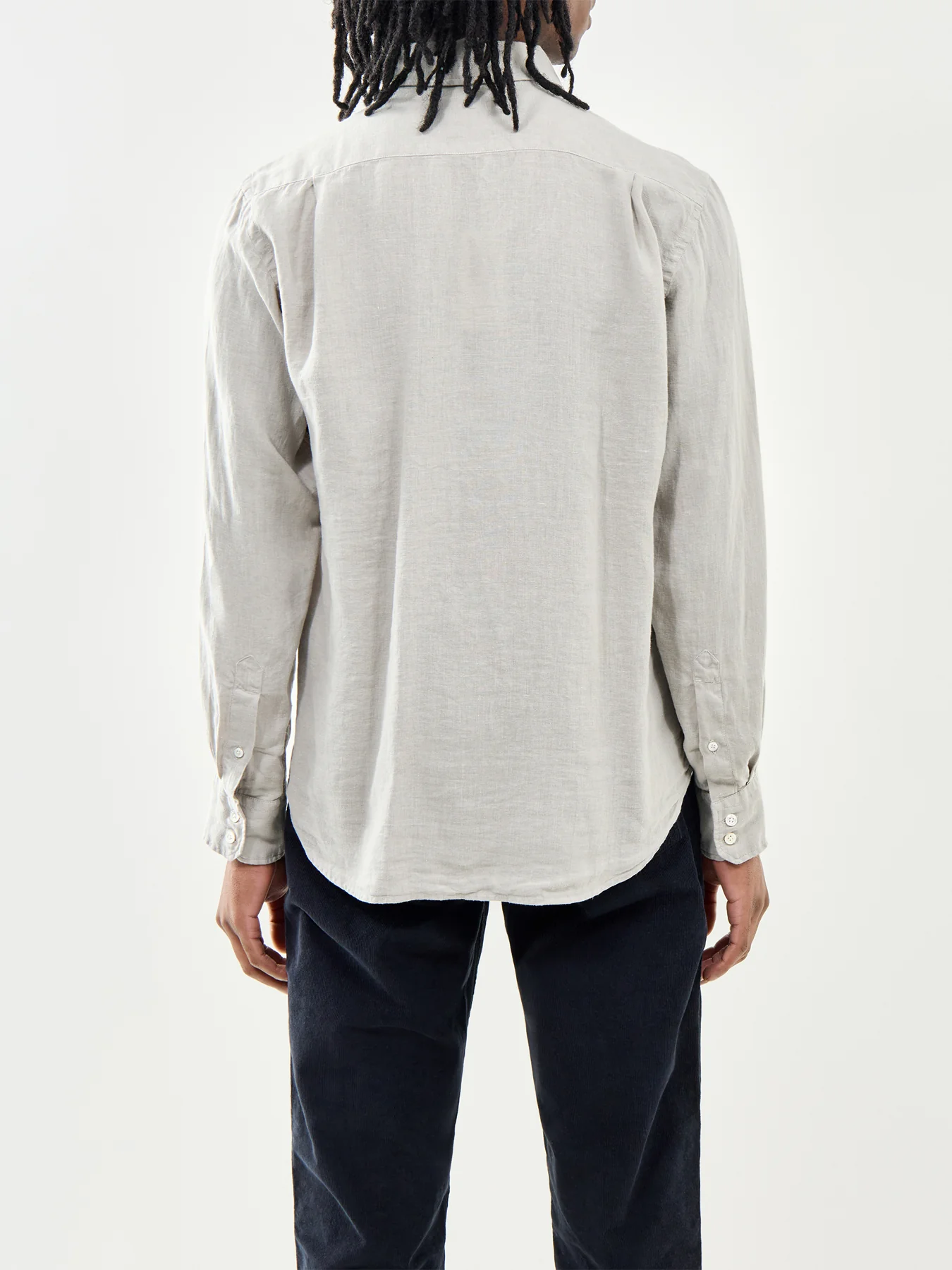 Linen Shirt Stone - Image 5