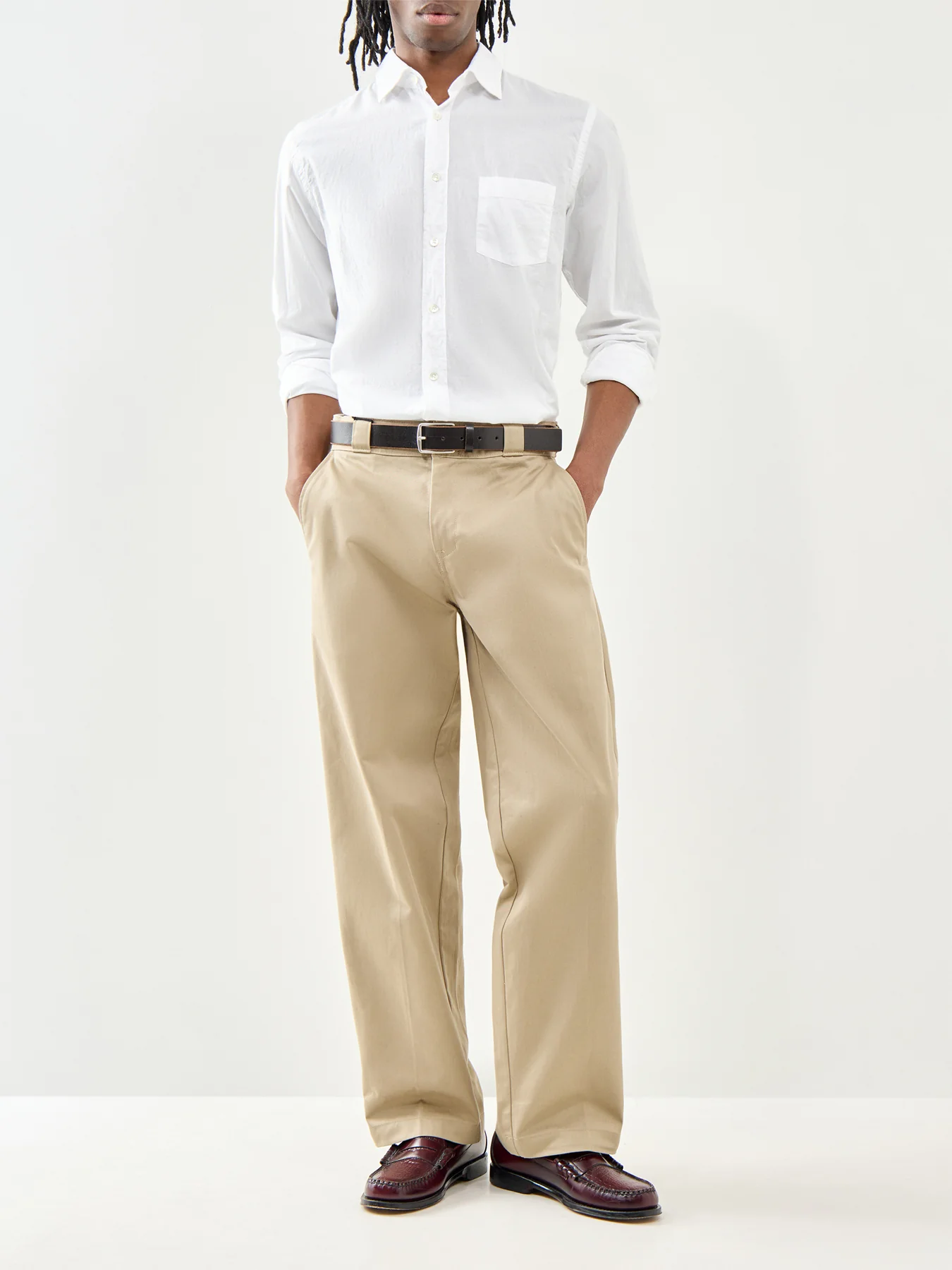 Cotton Shirt White - Image 2