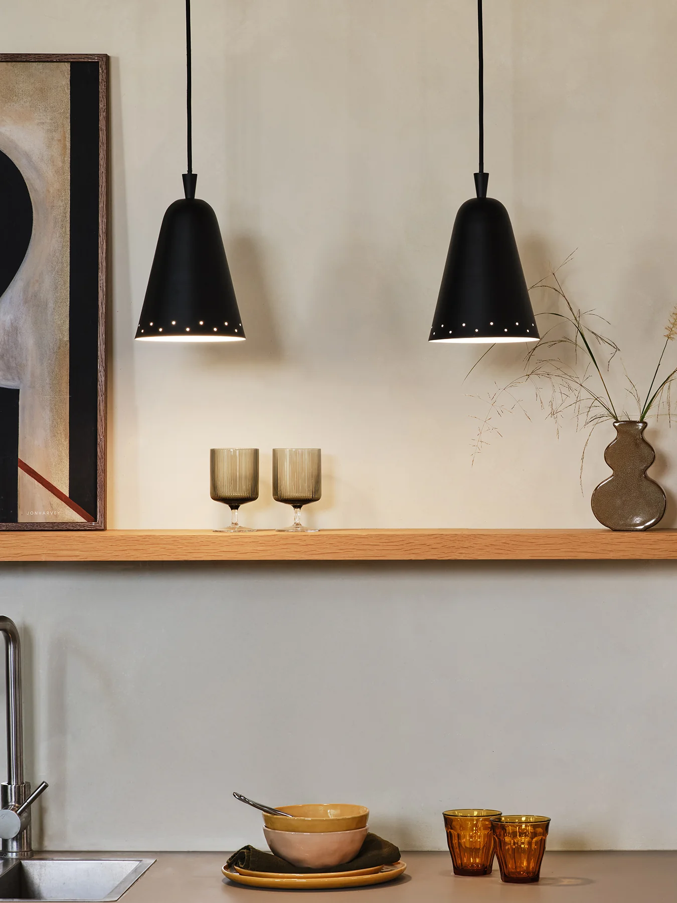 Helsinki Pendant Light Black - Image 2