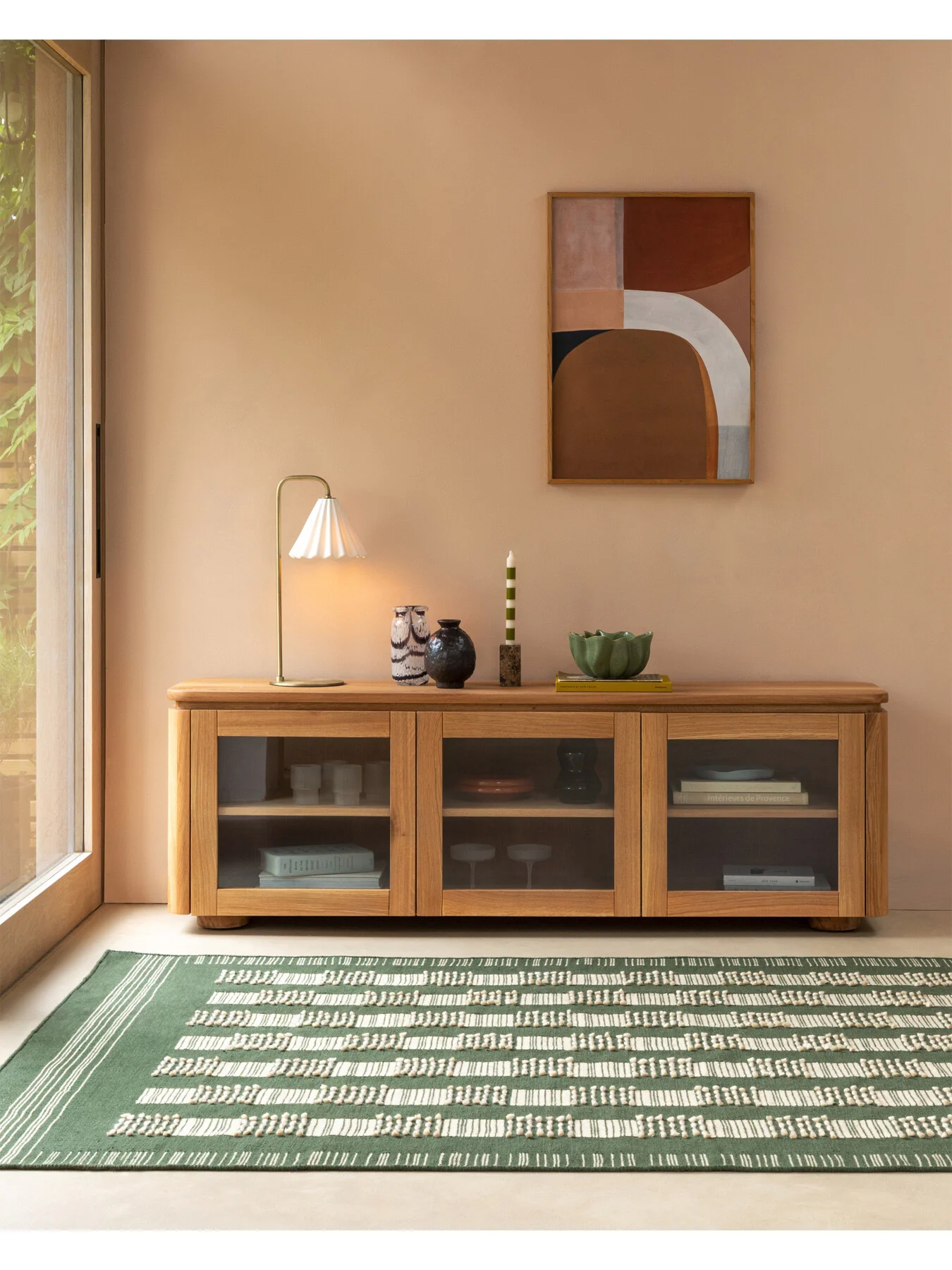 Heal’s Penrose Low Sideboard Black Oak - Image 2
