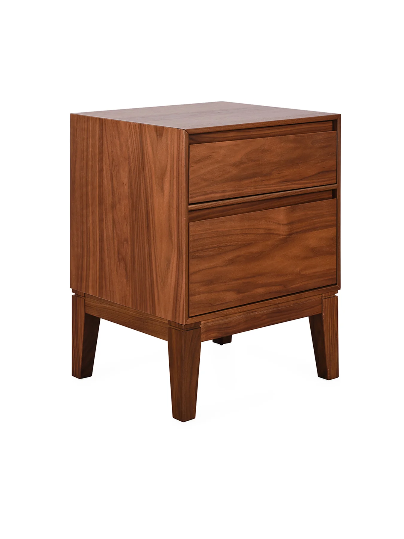 Lars Walnut Bedside Table - Image 2