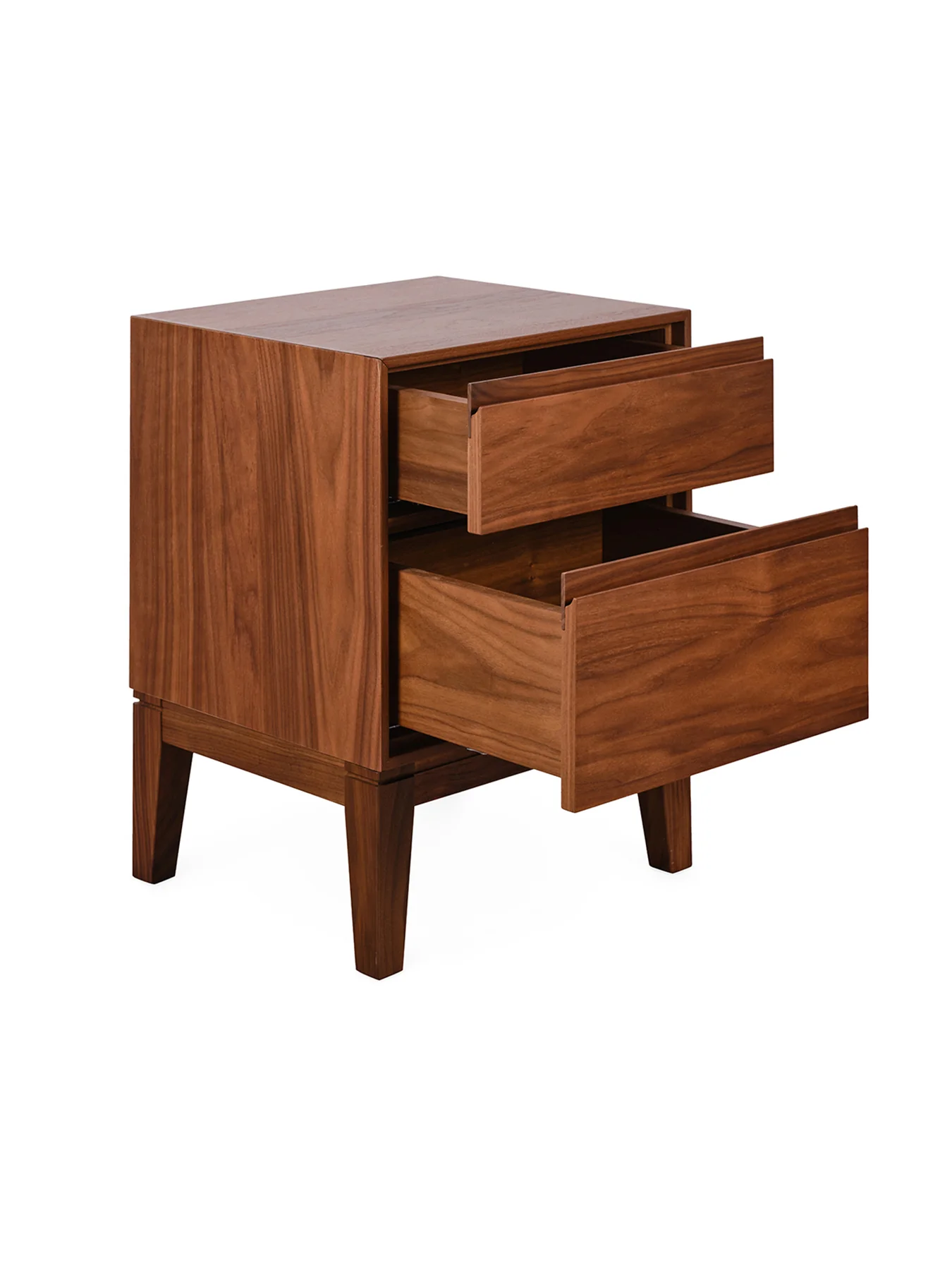 Lars Walnut Bedside Table - Image 3