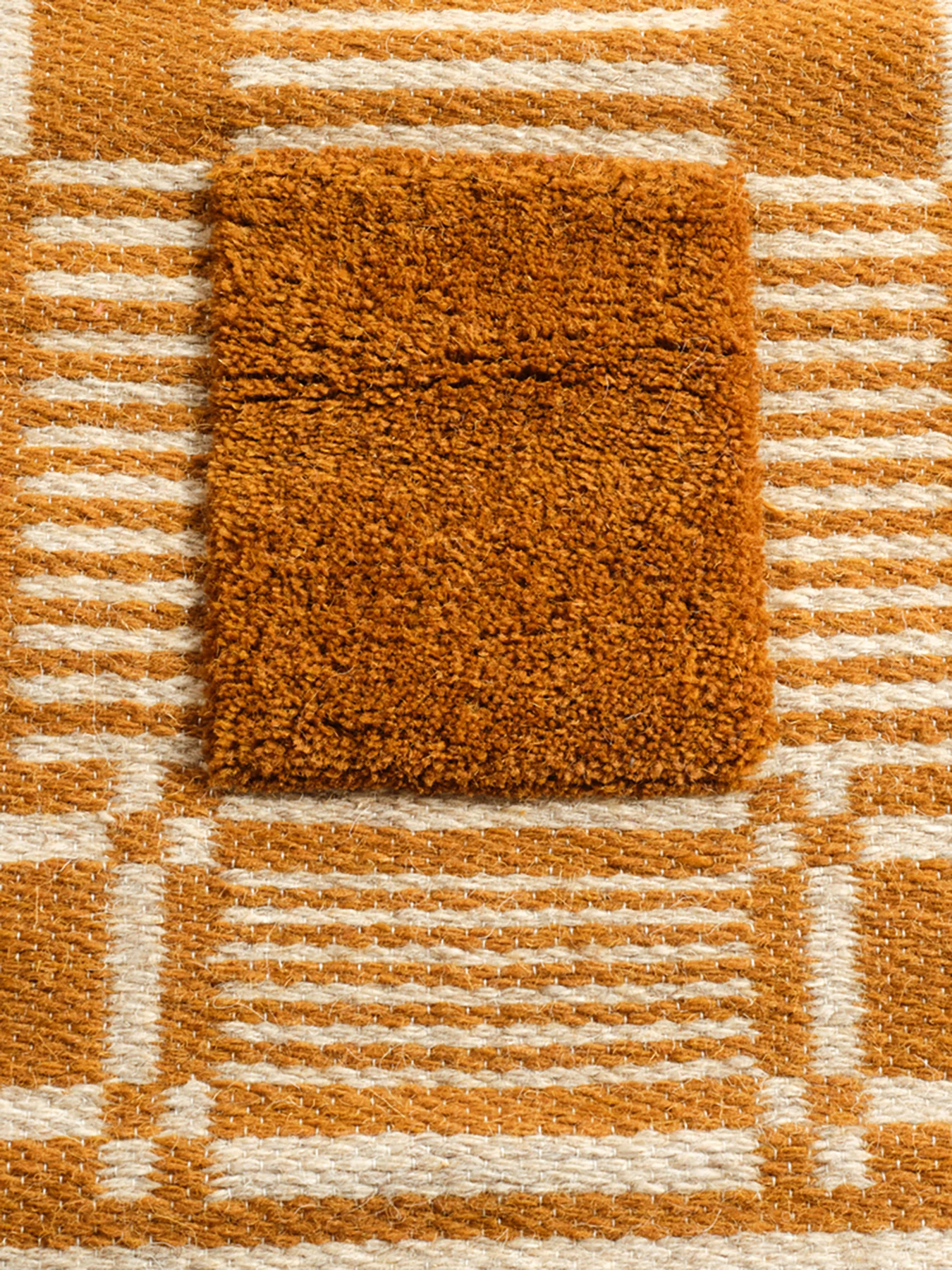 Loom Wool Rug Ivory - Image 3