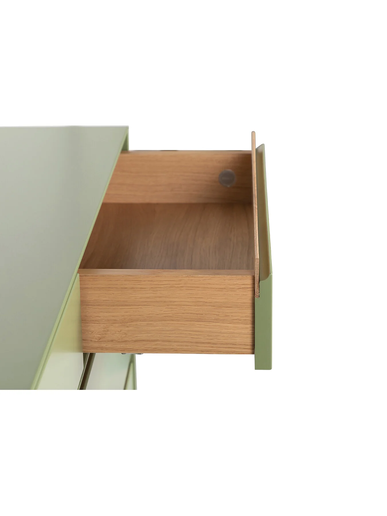 Lars 5 Drawer Dresser Olive and Oak - Image 6