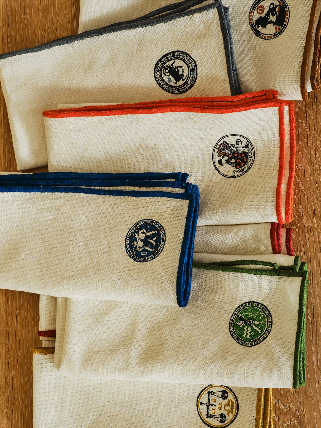 Star Sign Napkin Aries - Image 2