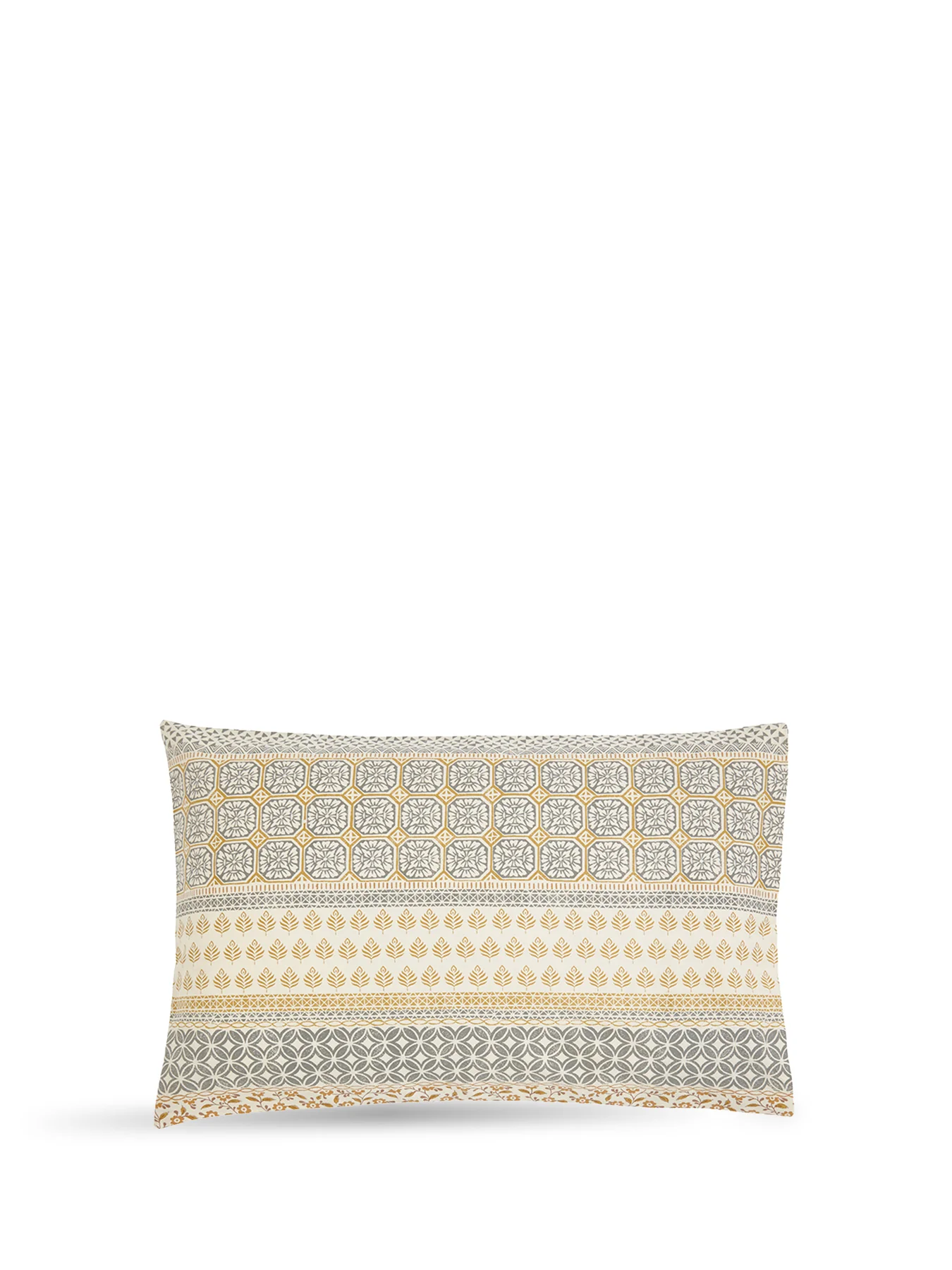 Graphite/Copper Folk Stripe Cover Set King - Image 3