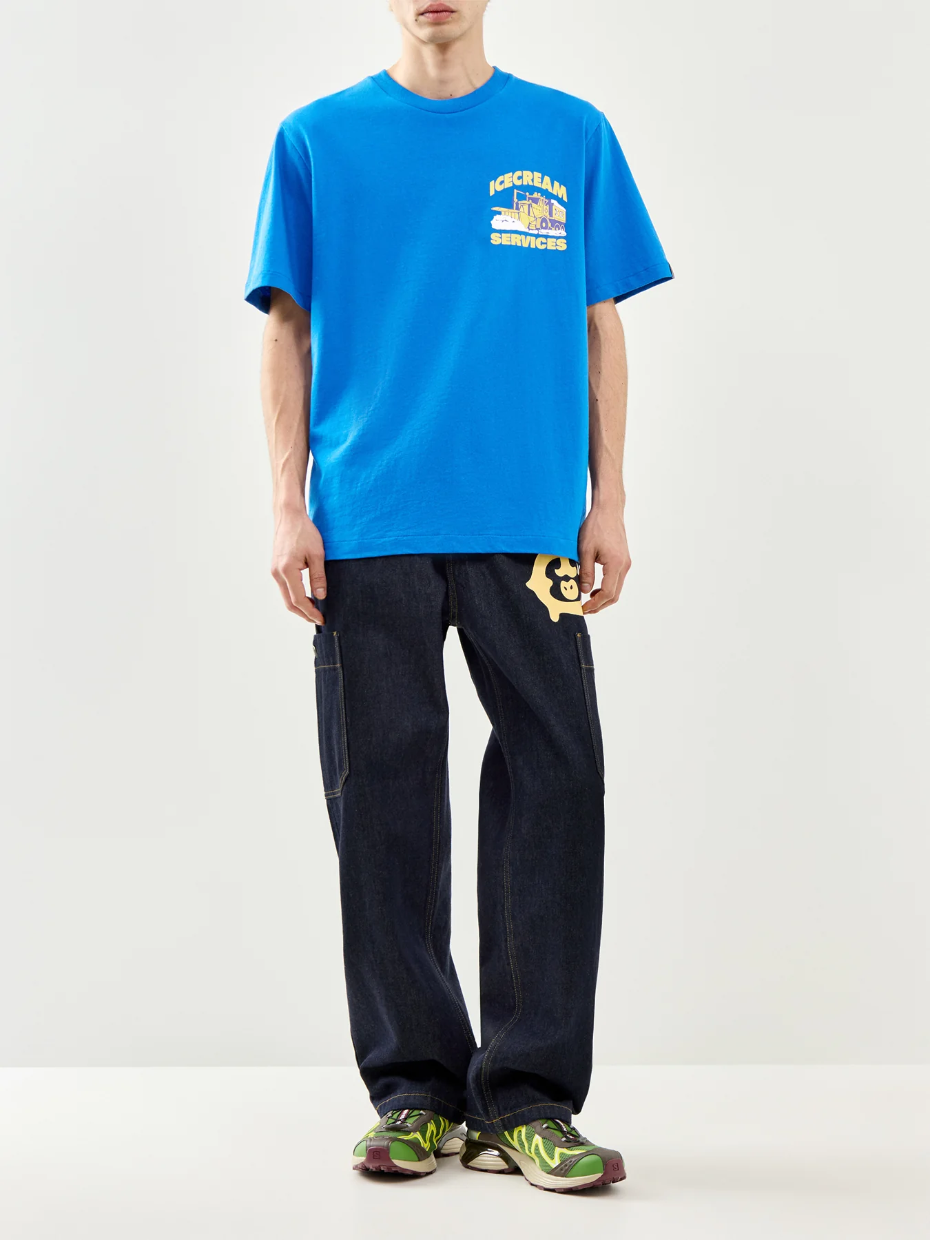 Ic Services T-Shirt Blue - Image 2