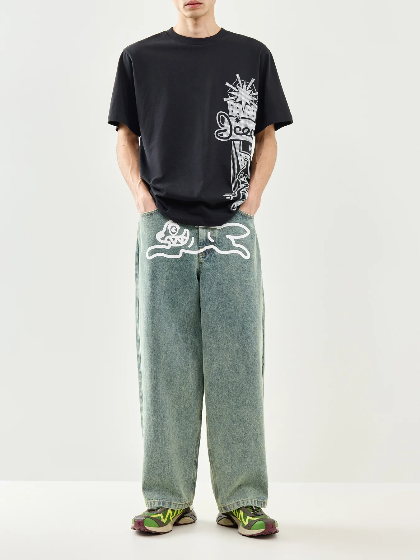 Road Trip T-Shirt Black - Image 2