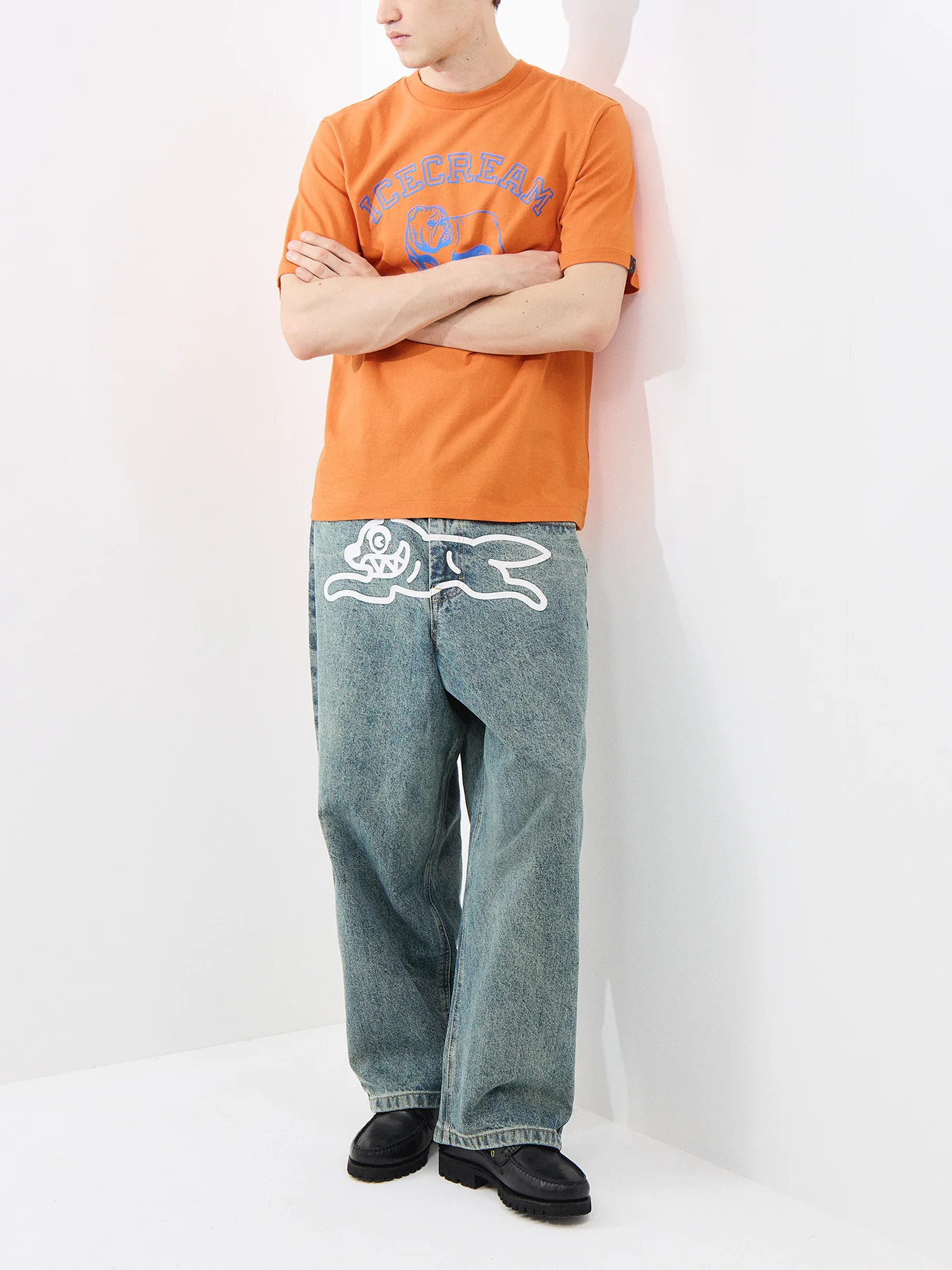 Running Dog Triple Scoop Denim Pant Vintage Wash - Image 2