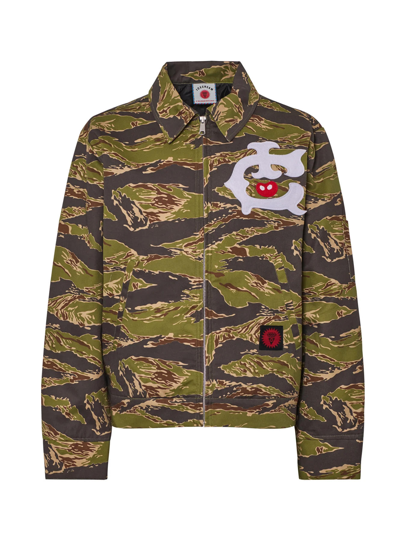 Tiger Stripe Work Jacket Green