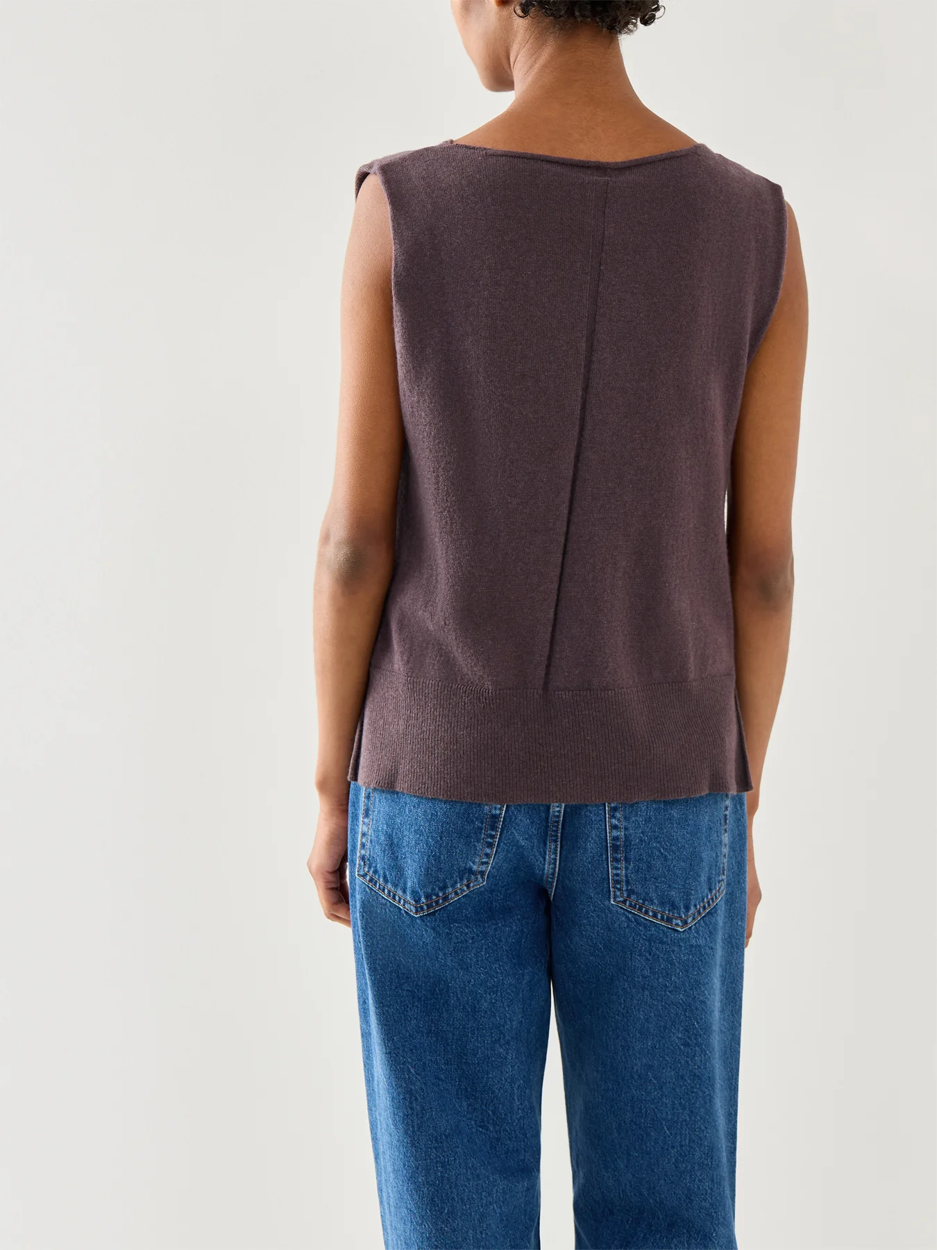 Pullunder 501 Sleeveless Brown - Image 5