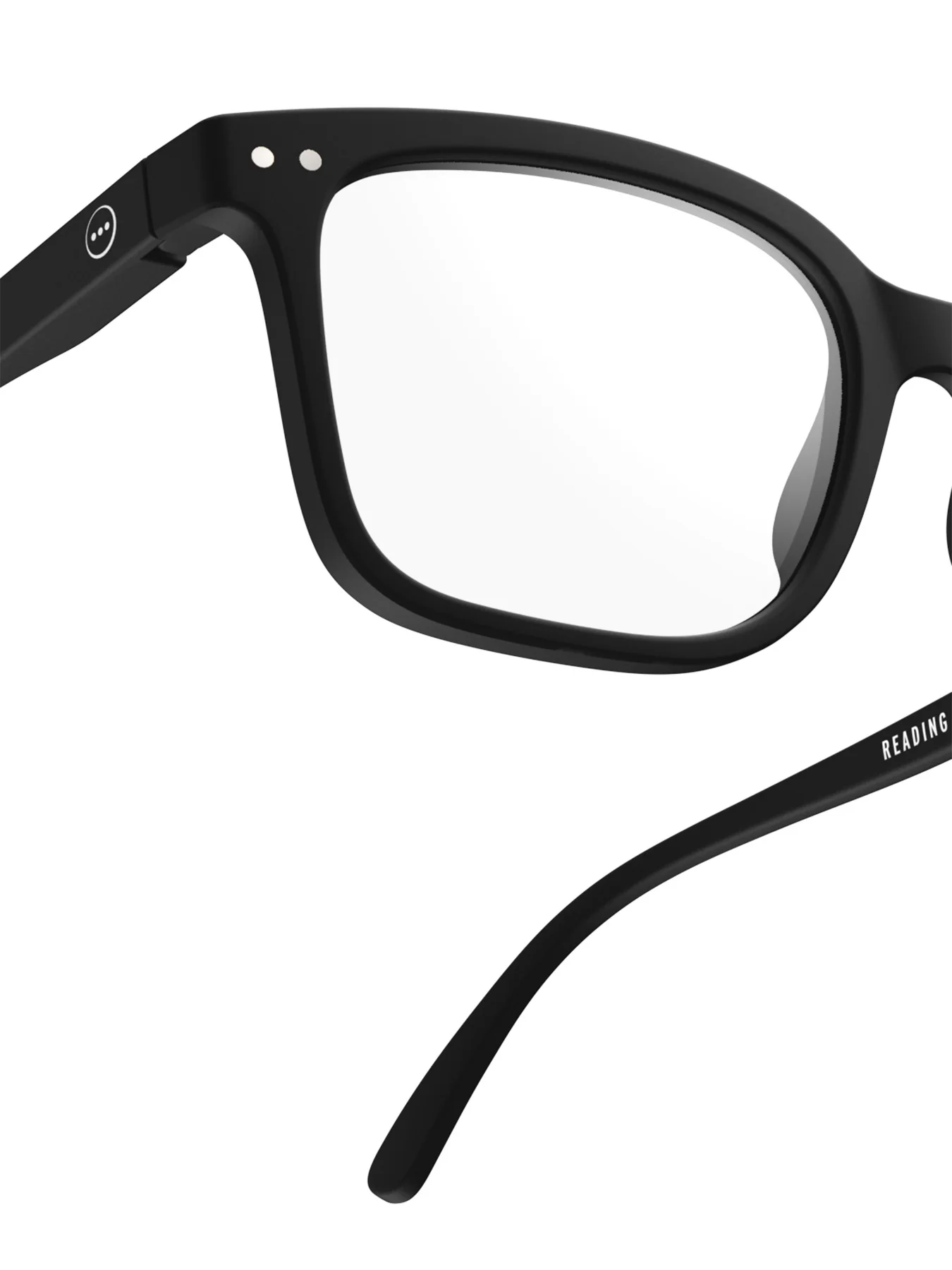 LetmeSee L Reading Glasses Classic Black +2.50 - Image 3