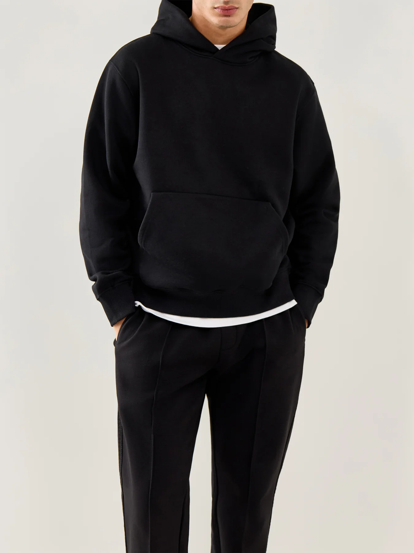 Urban Edge Sweat Hoodie Black - Image 4