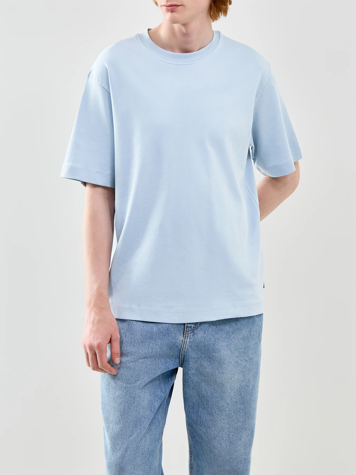 Urban Edge T-Shirt Light Blue - Image 4