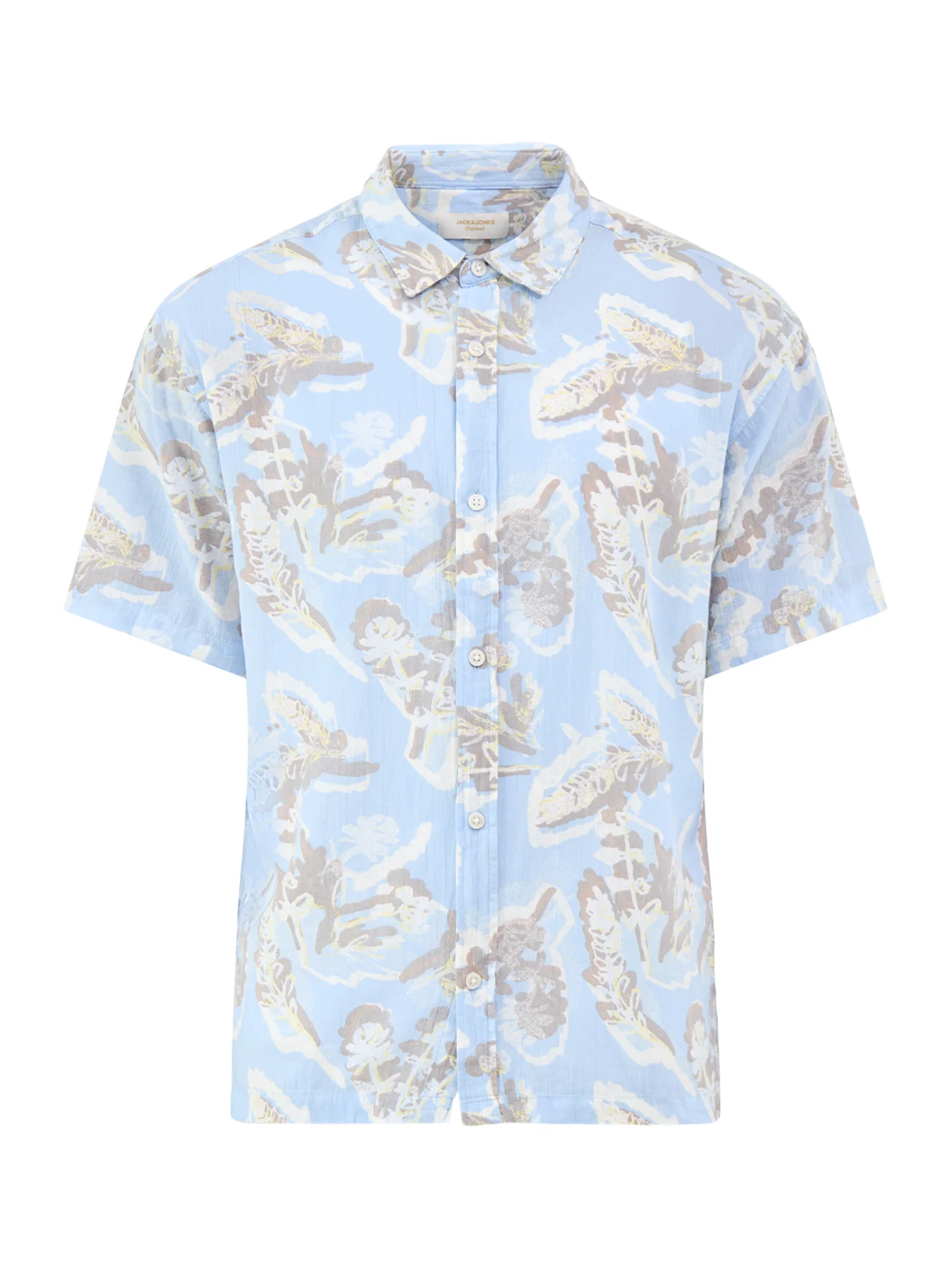 Montauk Printed Short Sleeve Shirt Blue