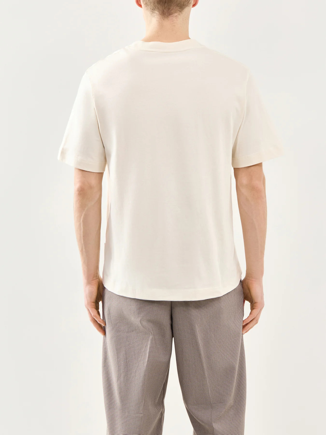 Jornorrebro Embroidered T-Shirt White - Image 5